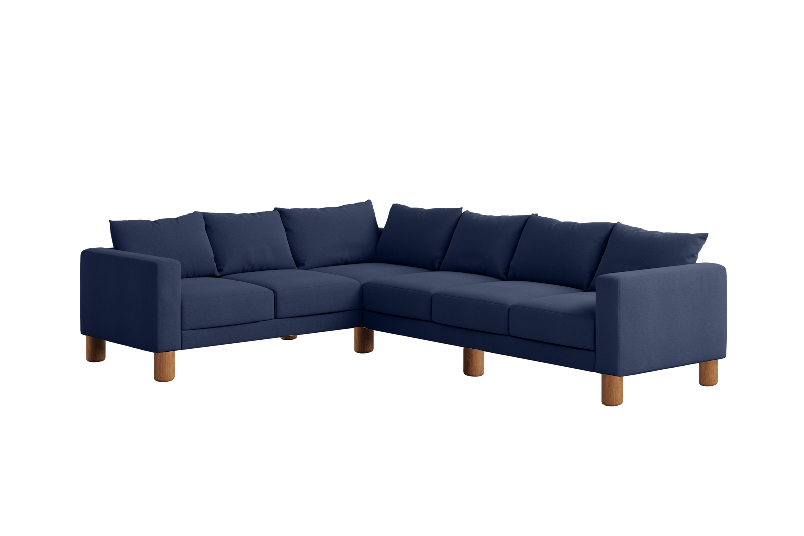 The Essential Corner Sectional (6 Seat) in Upcycled Poly