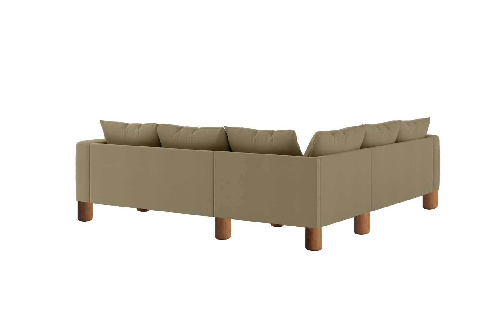 The Essential Corner Sectional (5 Seat) in Upcycled Poly