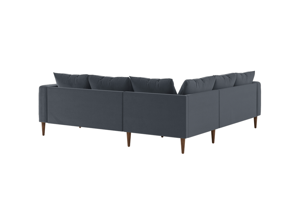 The Essential Corner Sectional (5 Seat) in Recycled Velvet