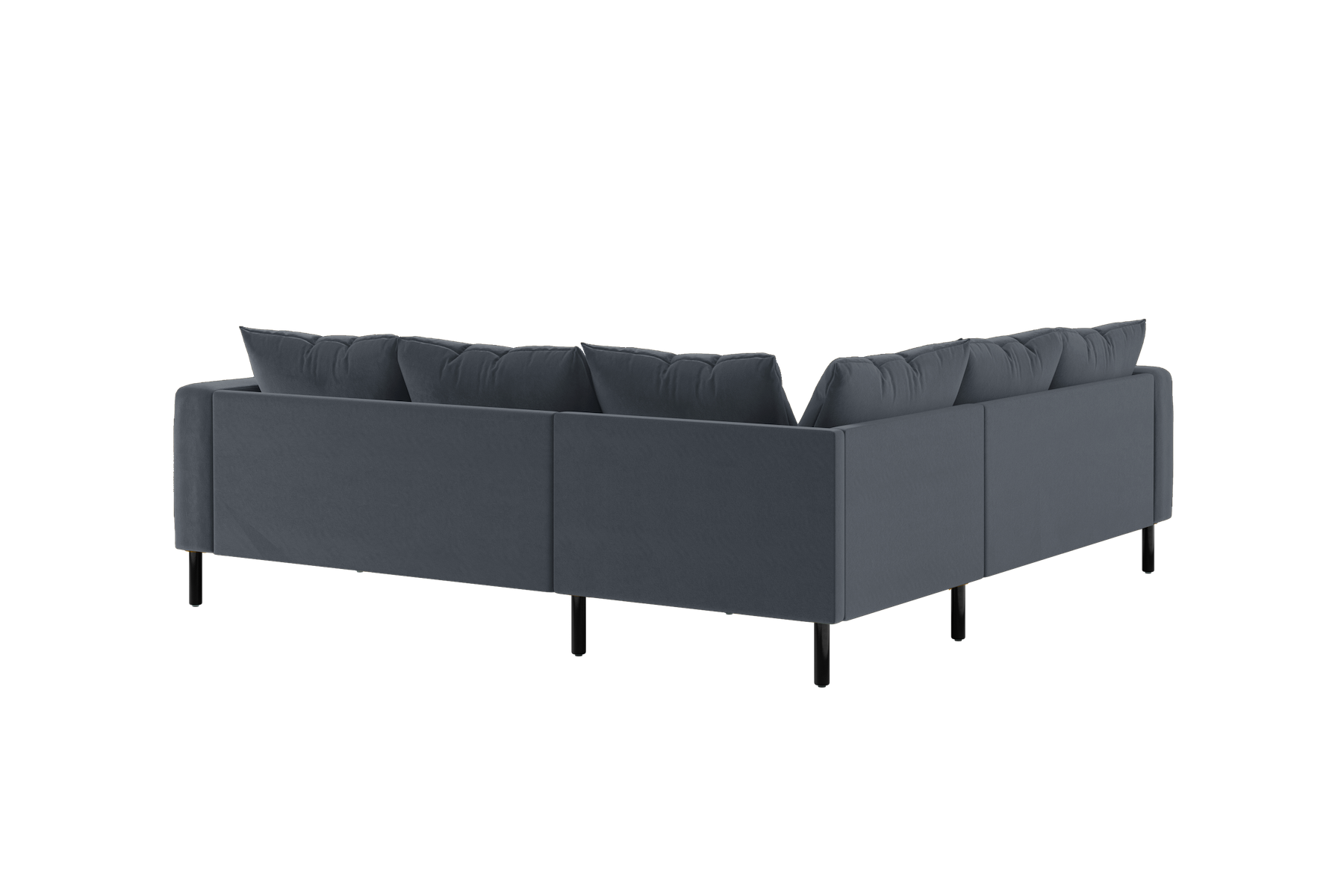 The Essential Corner Sectional (5 Seat) in Recycled Velvet