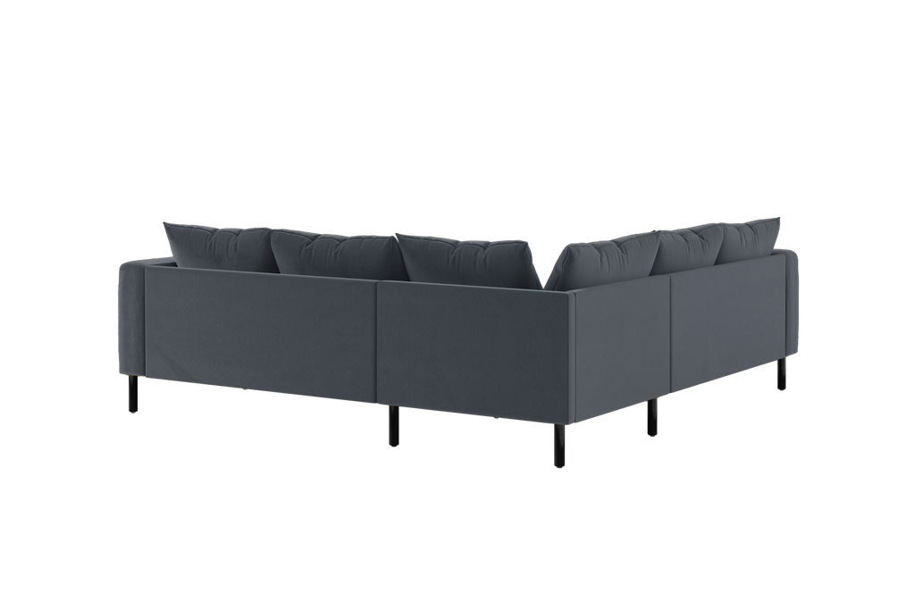 The Essential Corner Sectional (5 Seat) in Recycled Velvet