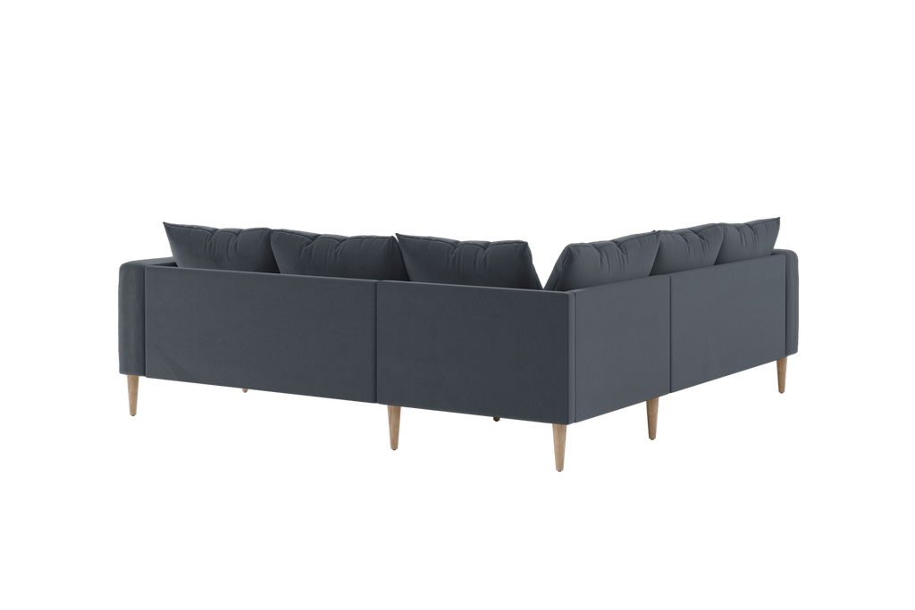 The Essential Corner Sectional (5 Seat) in Recycled Velvet