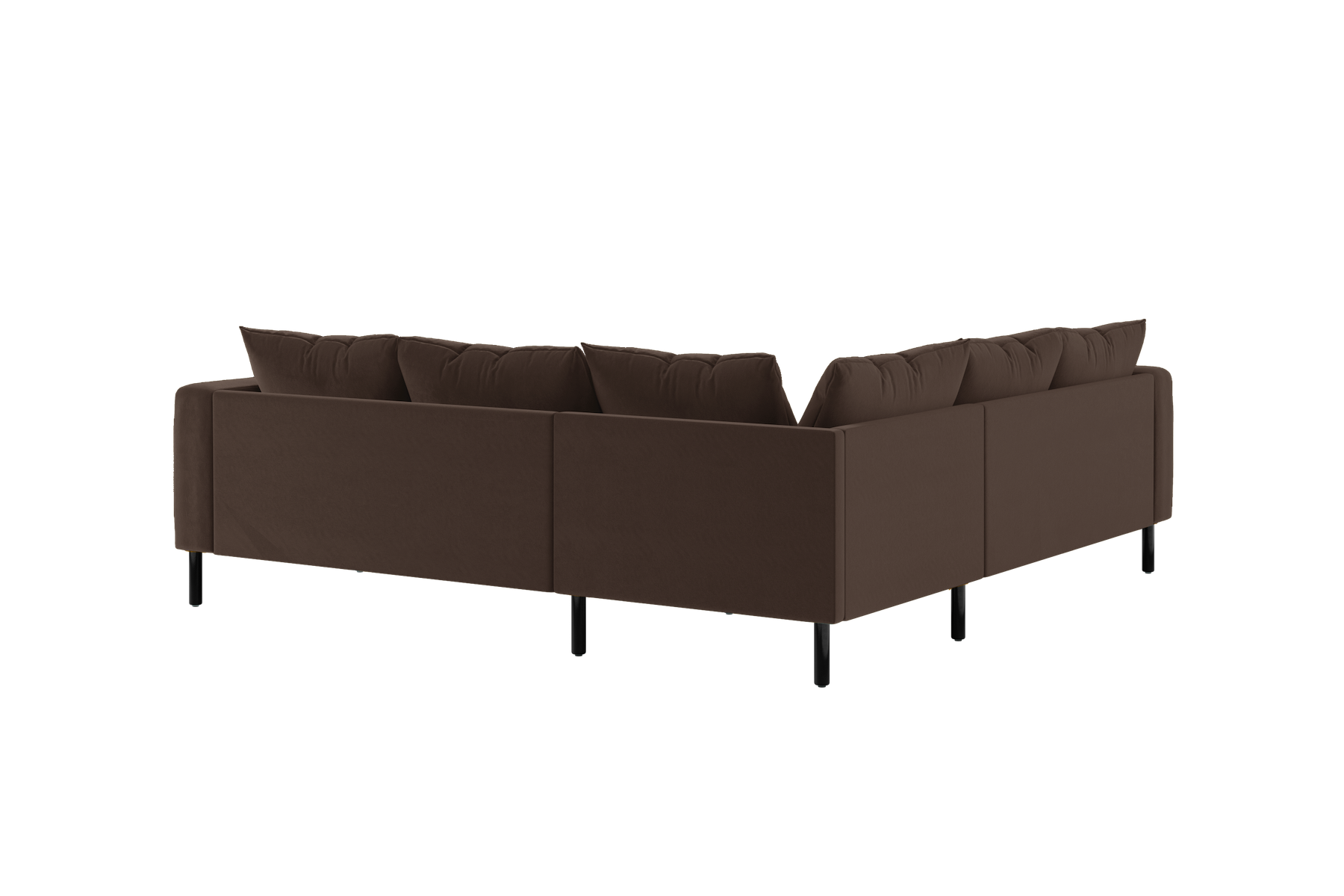The Essential Corner Sectional (5 Seat) in Recycled Velvet