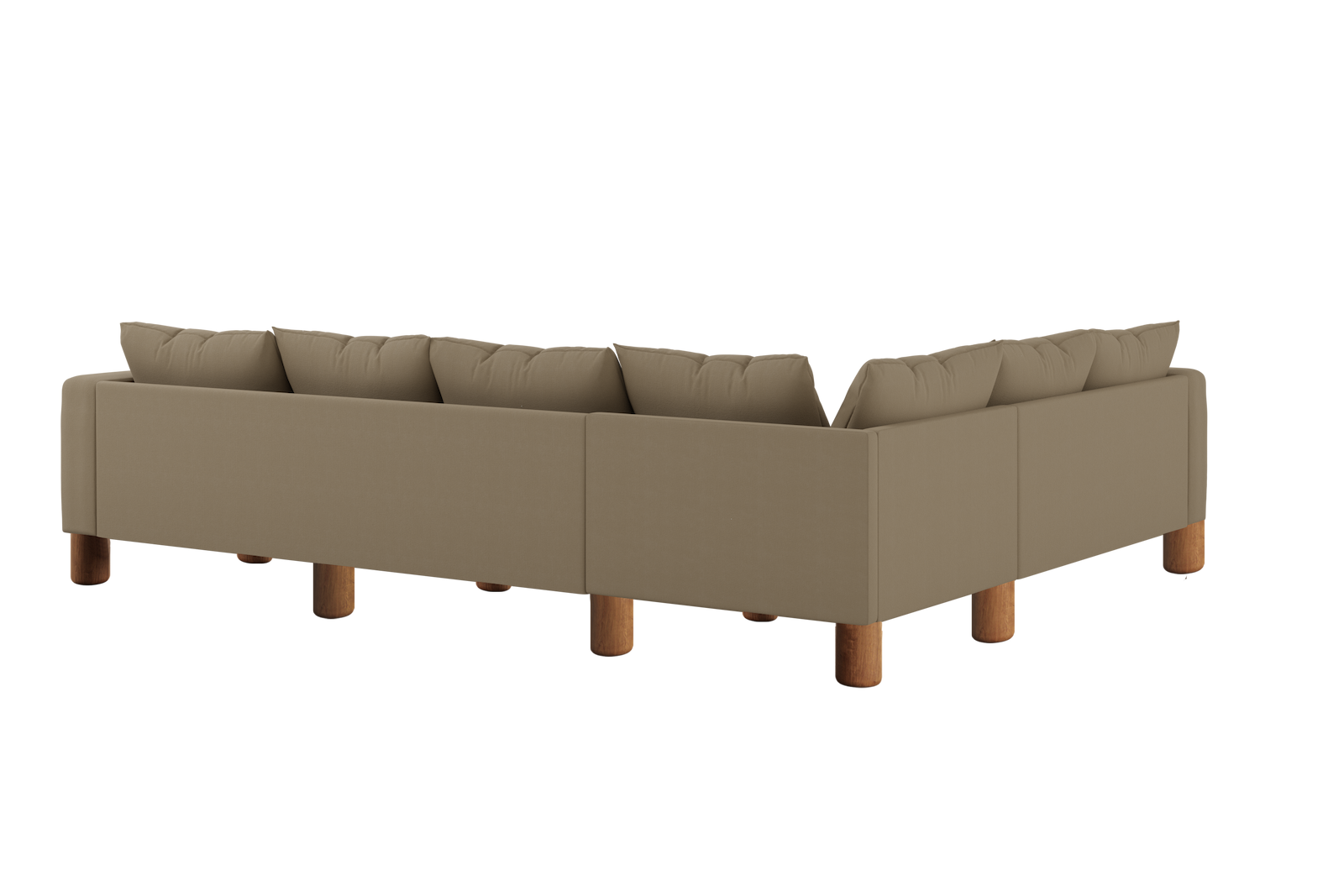 The Essential Corner Sectional (6 Seat) in Upcycled Poly