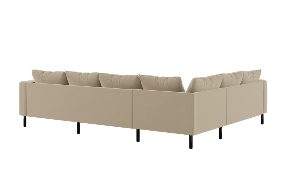 The Essential Corner Sectional (6 Seat) in Recycled Velvet