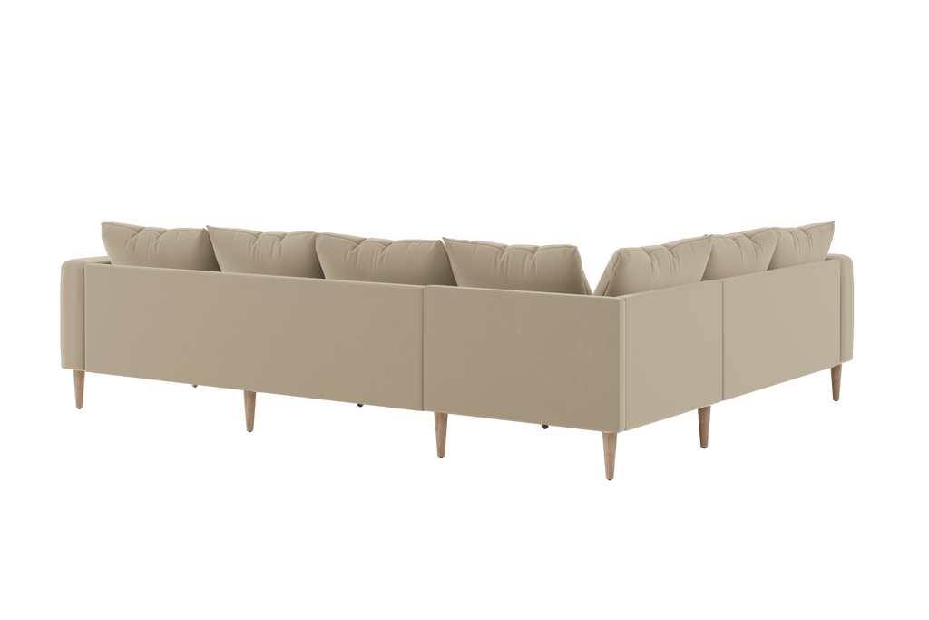 The Essential Corner Sectional (6 Seat) in Recycled Velvet