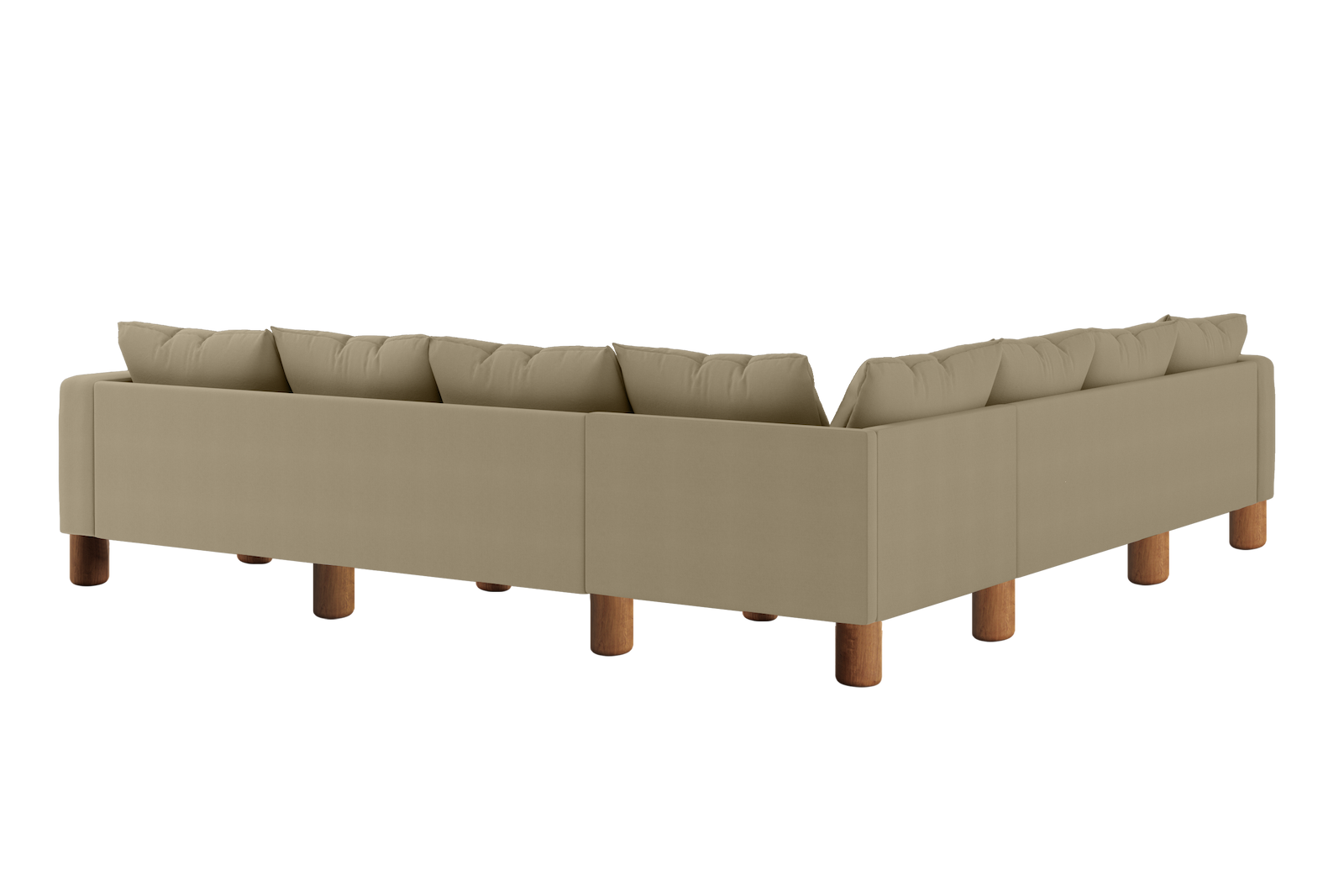 The Essential Corner Sectional (7 Seat) in Upcycled Poly
