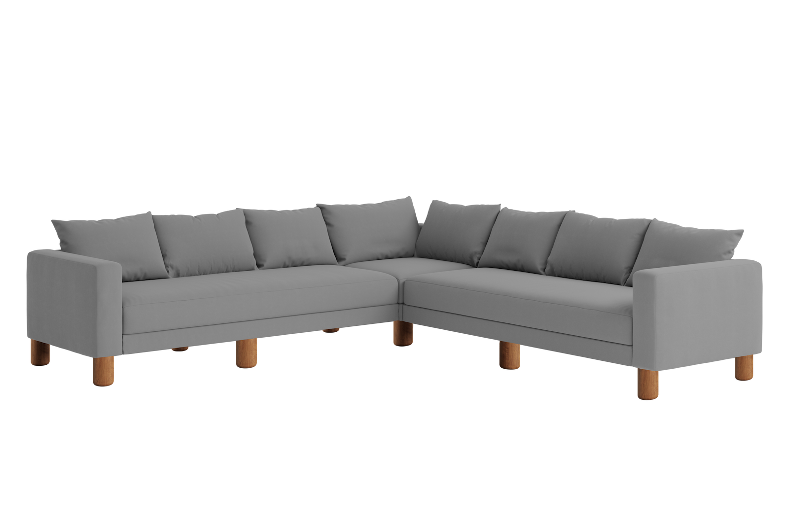The Essential Corner Sectional (7 Seat) in Upcycled Poly