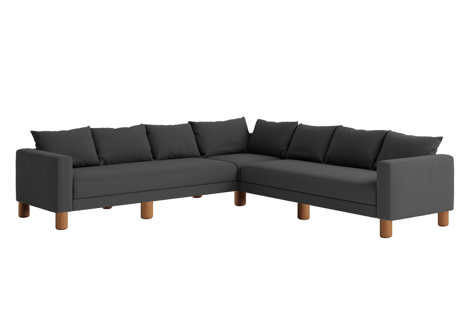 The Essential Corner Sectional (7 Seat) in Upcycled Poly