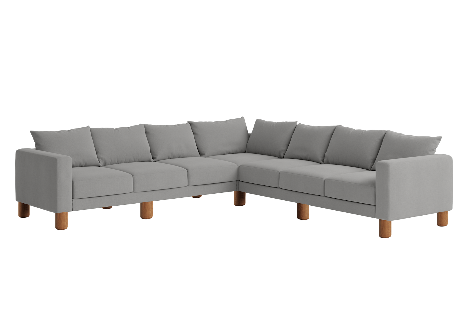 The Essential Corner Sectional (7 Seat) in Upcycled Poly