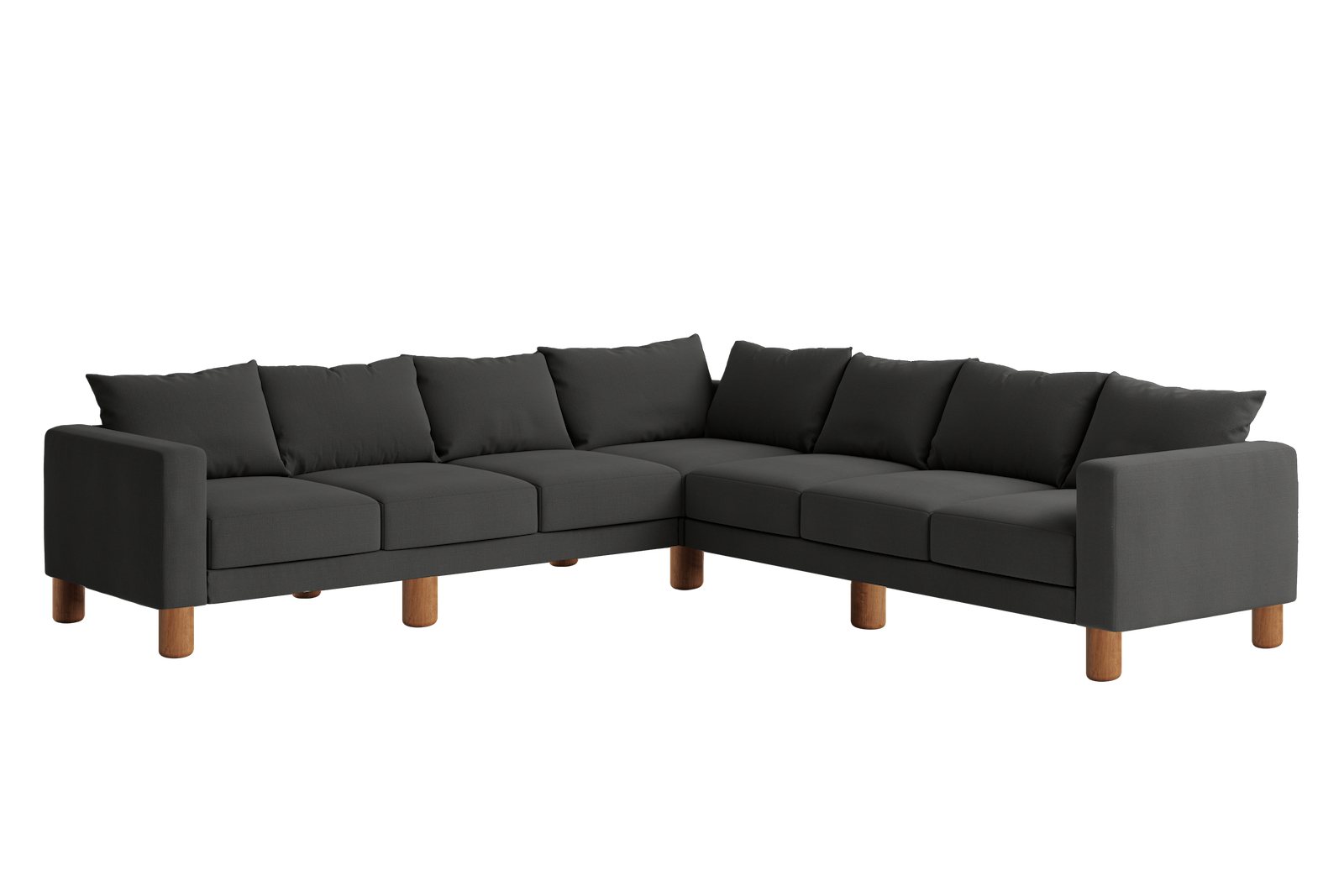 The Essential Corner Sectional (7 Seat) in Upcycled Poly