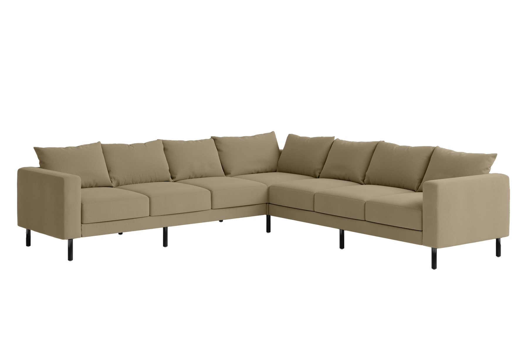 The Essential Corner Sectional (7 Seat) in Upcycled Poly