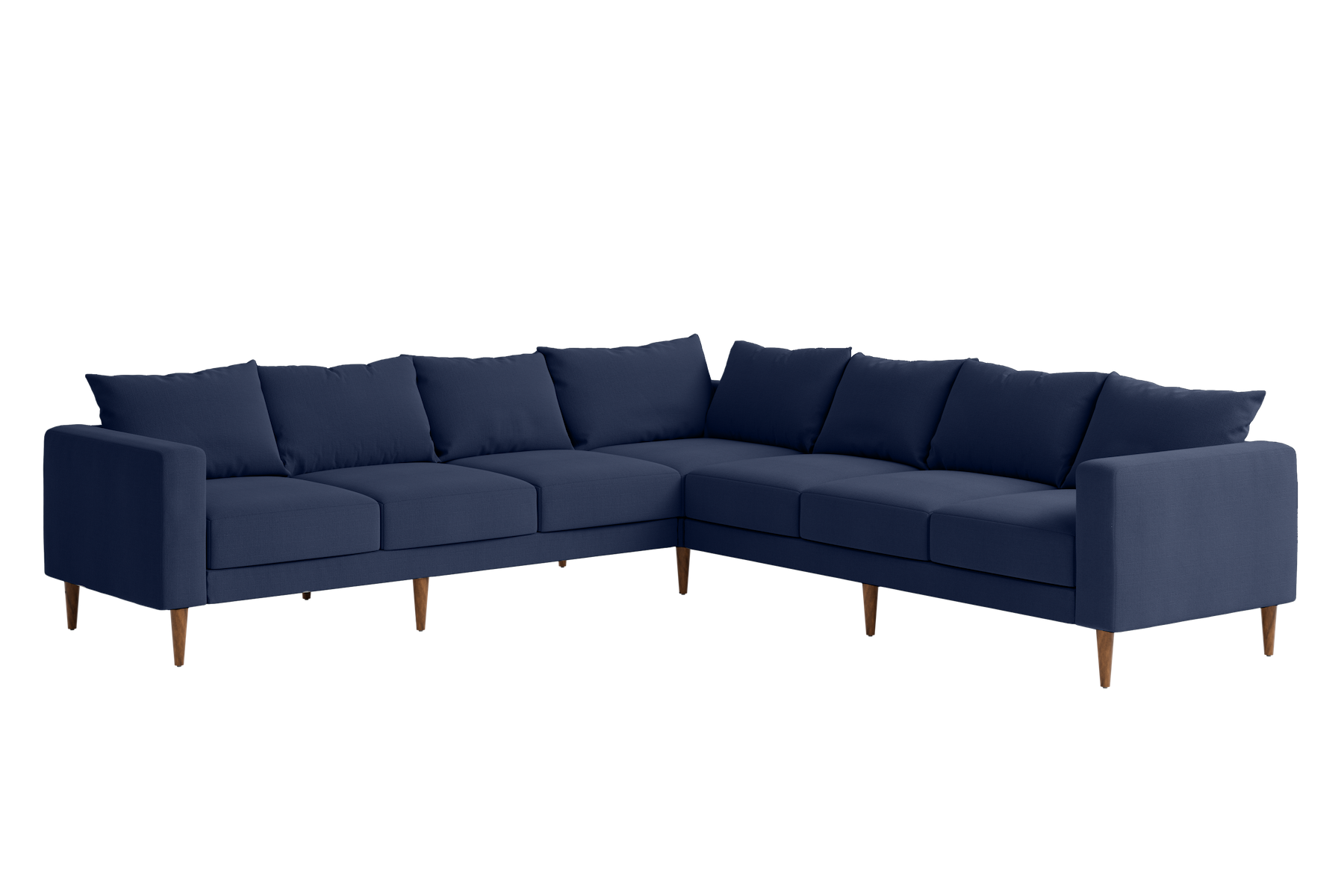 The Essential Corner Sectional (7 Seat) in Upcycled Poly