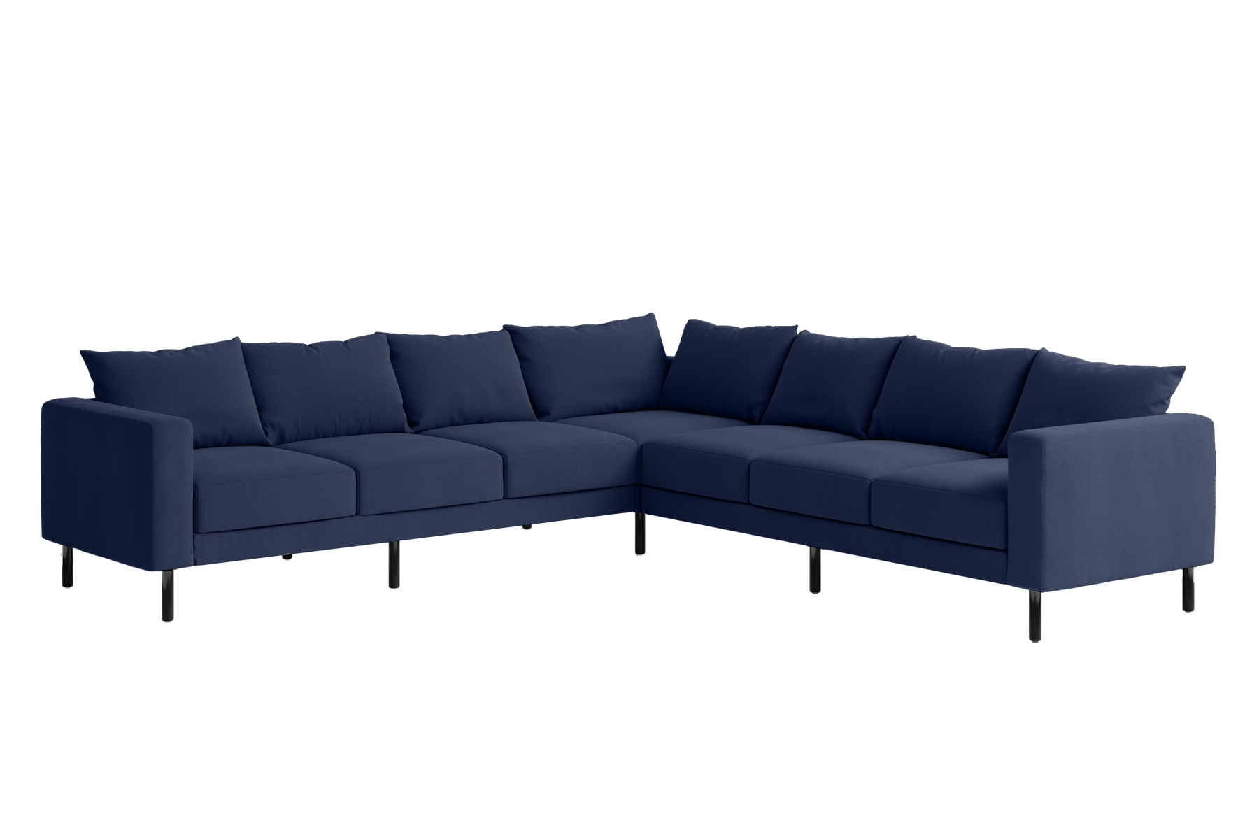 The Essential Corner Sectional (7 Seat) in Upcycled Poly