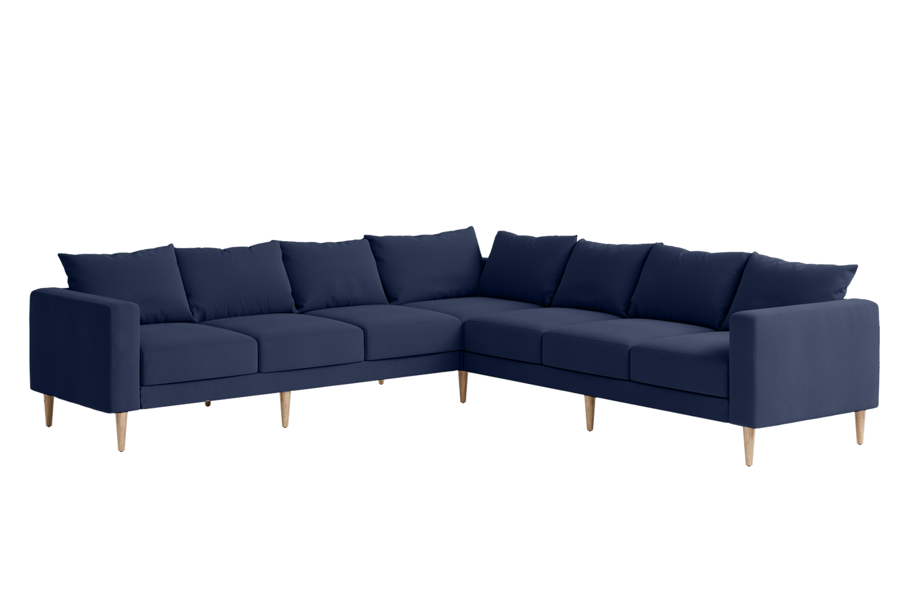 The Essential Corner Sectional (7 Seat) in Upcycled Poly