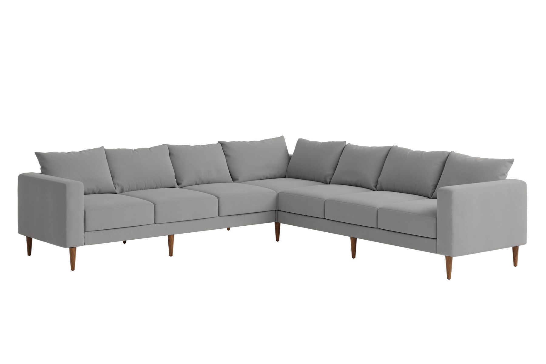The Essential Corner Sectional (7 Seat) in Upcycled Poly
