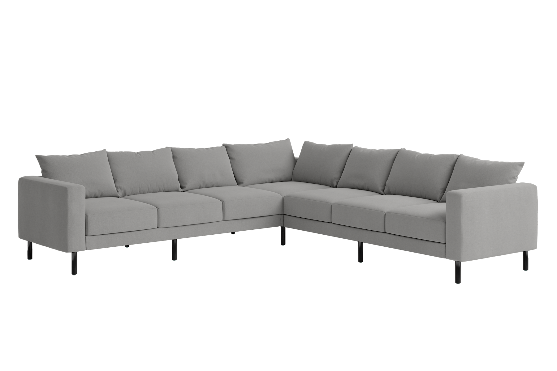 The Essential Corner Sectional (7 Seat) in Upcycled Poly