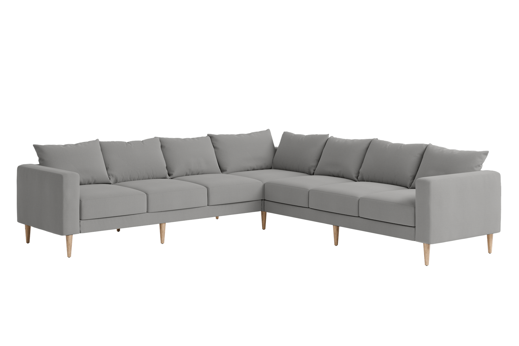 The Essential Corner Sectional (7 Seat) in Upcycled Poly