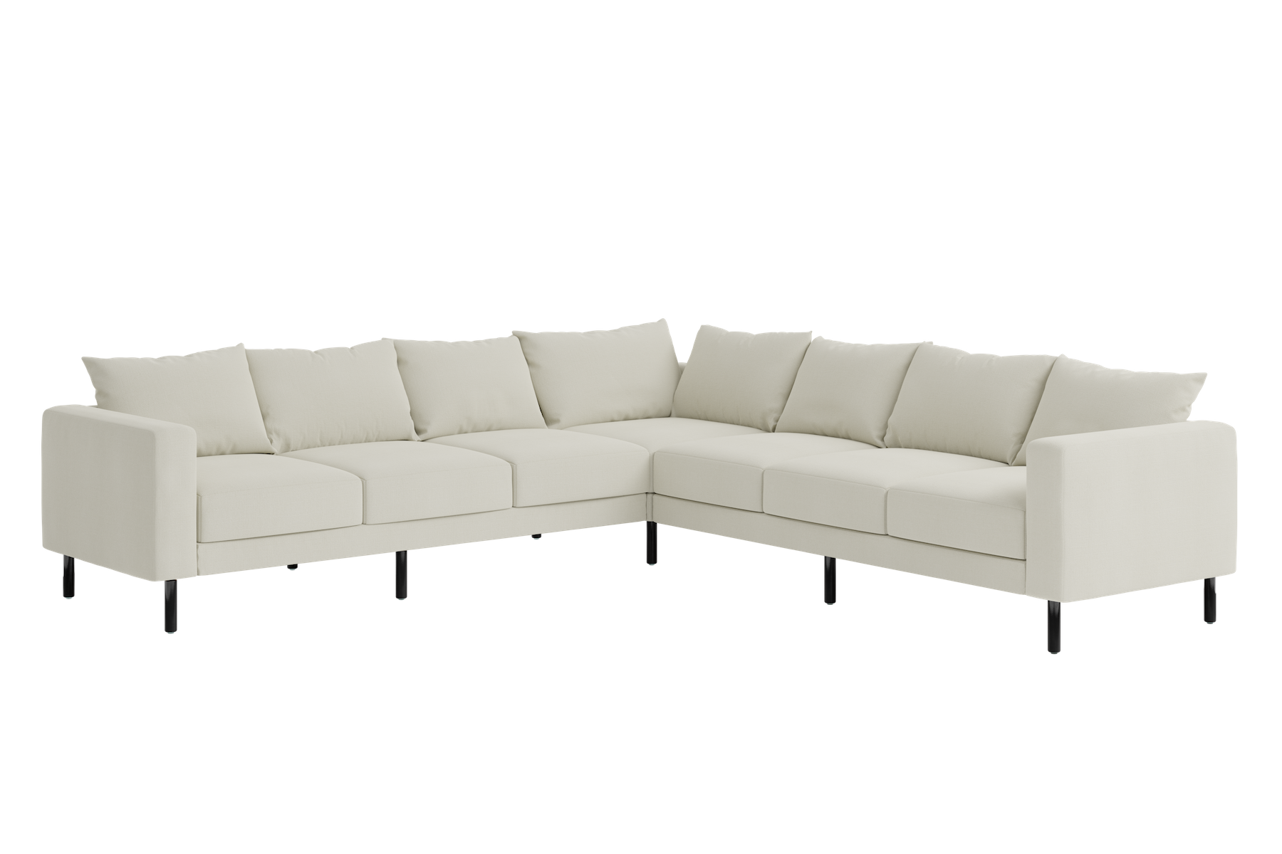 The Essential Corner Sectional (7 Seat) in Upcycled Poly