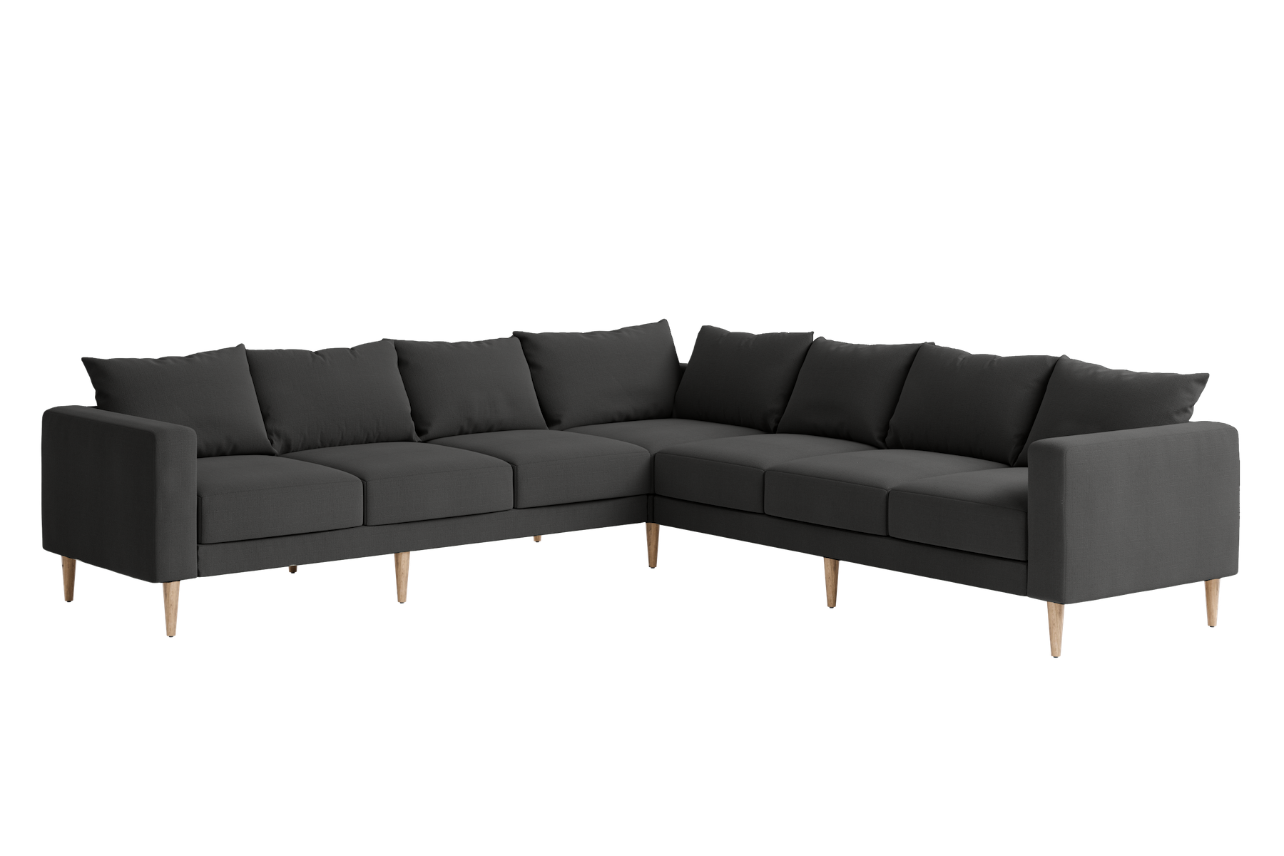 The Essential Corner Sectional (7 Seat) in Upcycled Poly