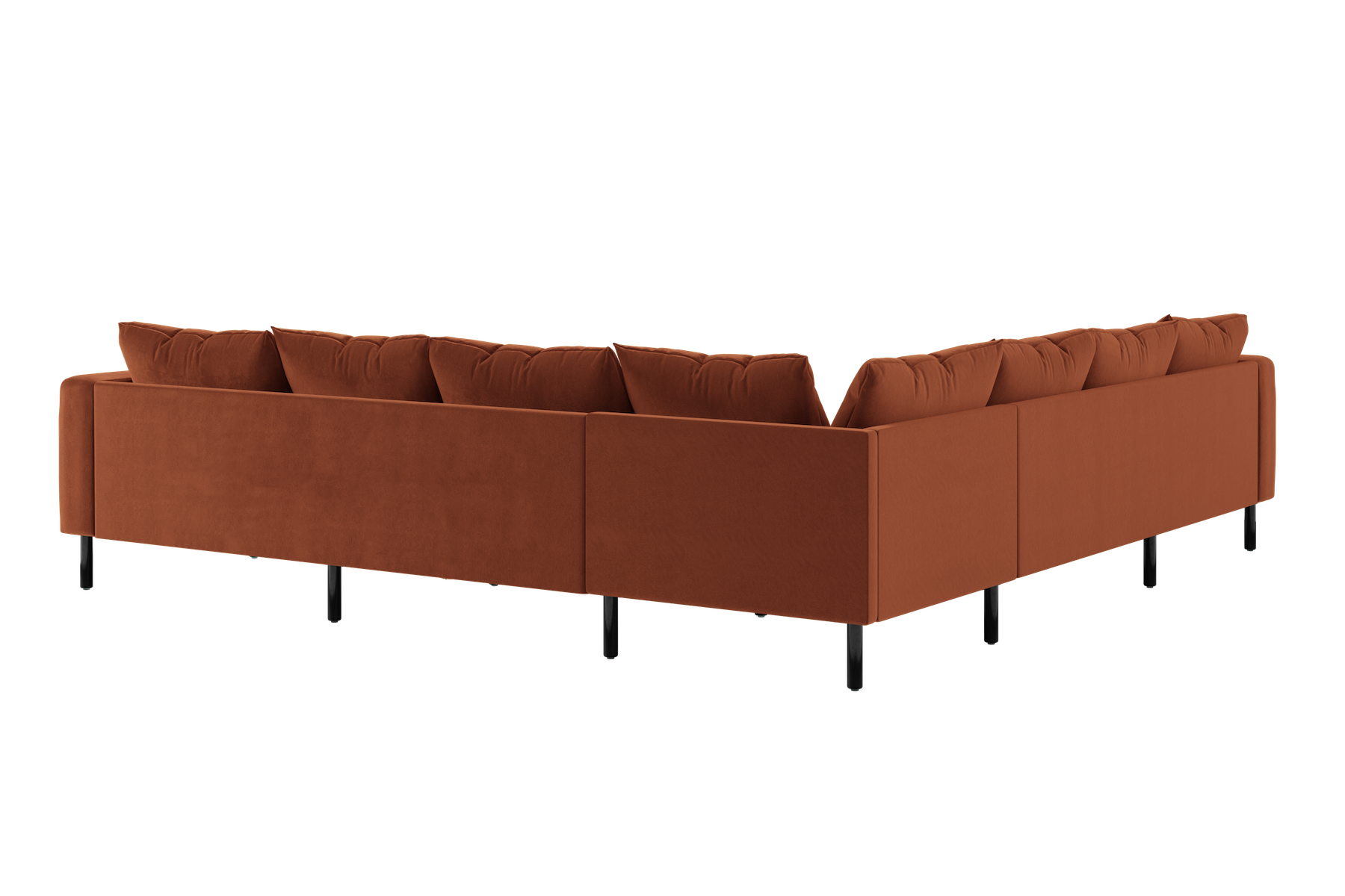 The Essential Corner Sectional (7 Seat) in Recycled Velvet