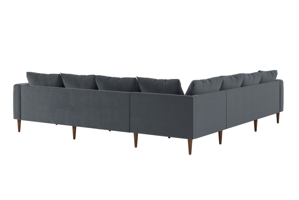 The Essential Corner Sectional (7 Seat) in Recycled Velvet
