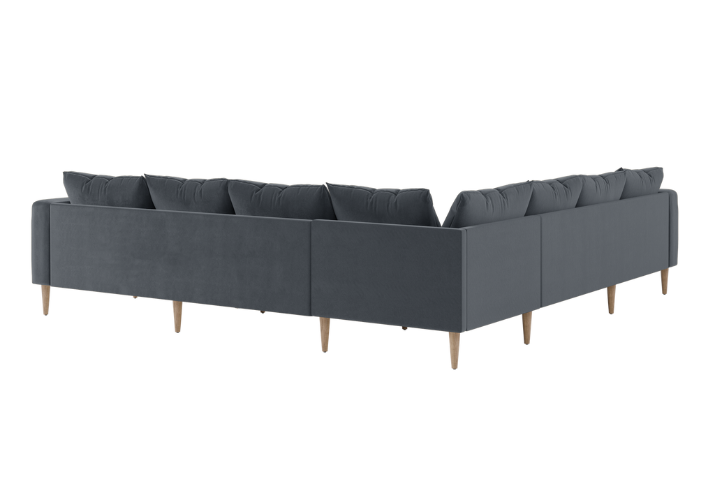 The Essential Corner Sectional (7 Seat) in Recycled Velvet