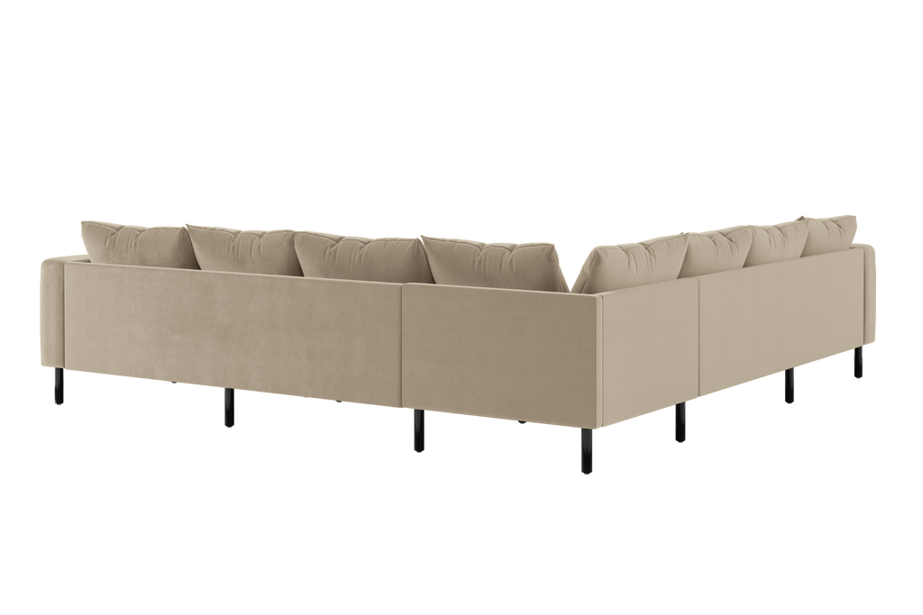 The Essential Corner Sectional (7 Seat) in Recycled Velvet