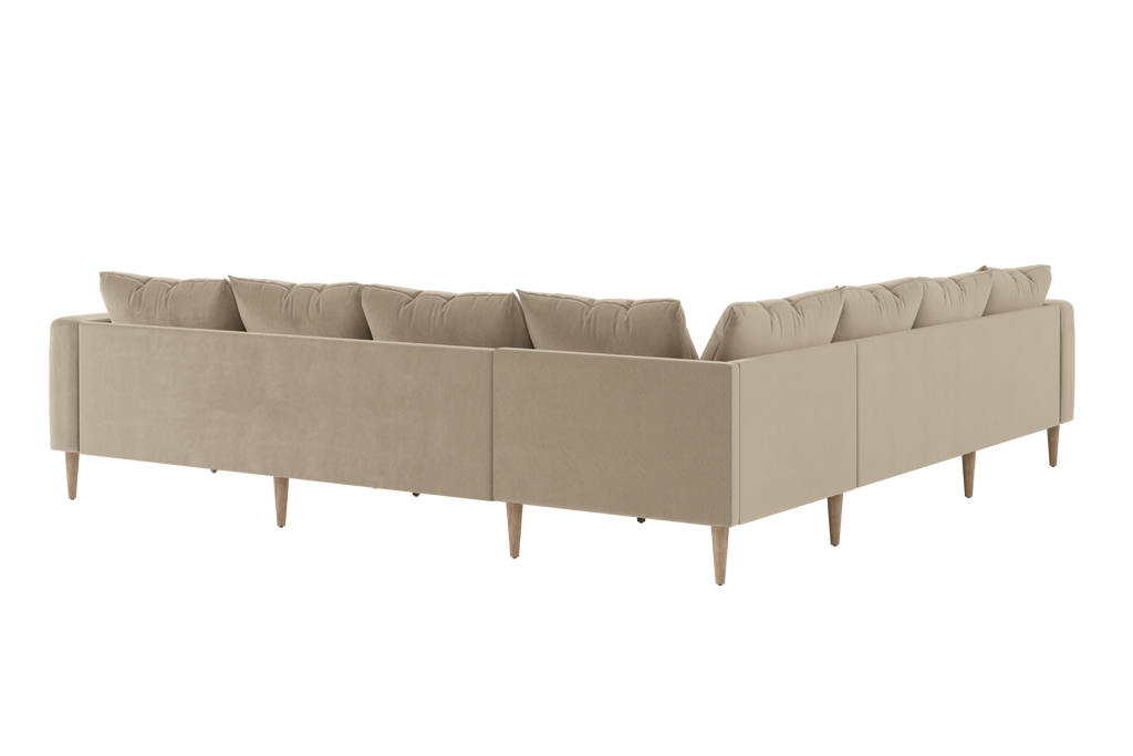 The Essential Corner Sectional (7 Seat) in Recycled Velvet