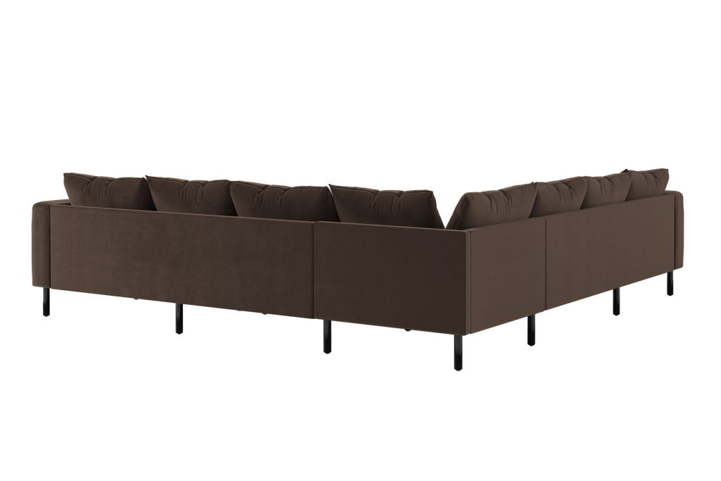 The Essential Corner Sectional (7 Seat) in Recycled Velvet