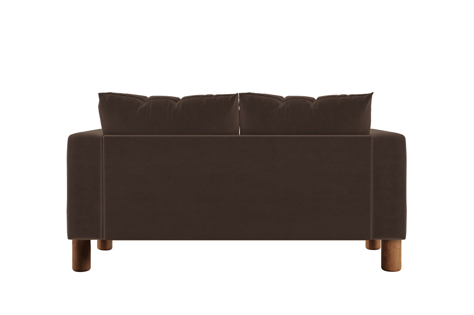 The Essential Loveseat Sectional in Recycled Velvet