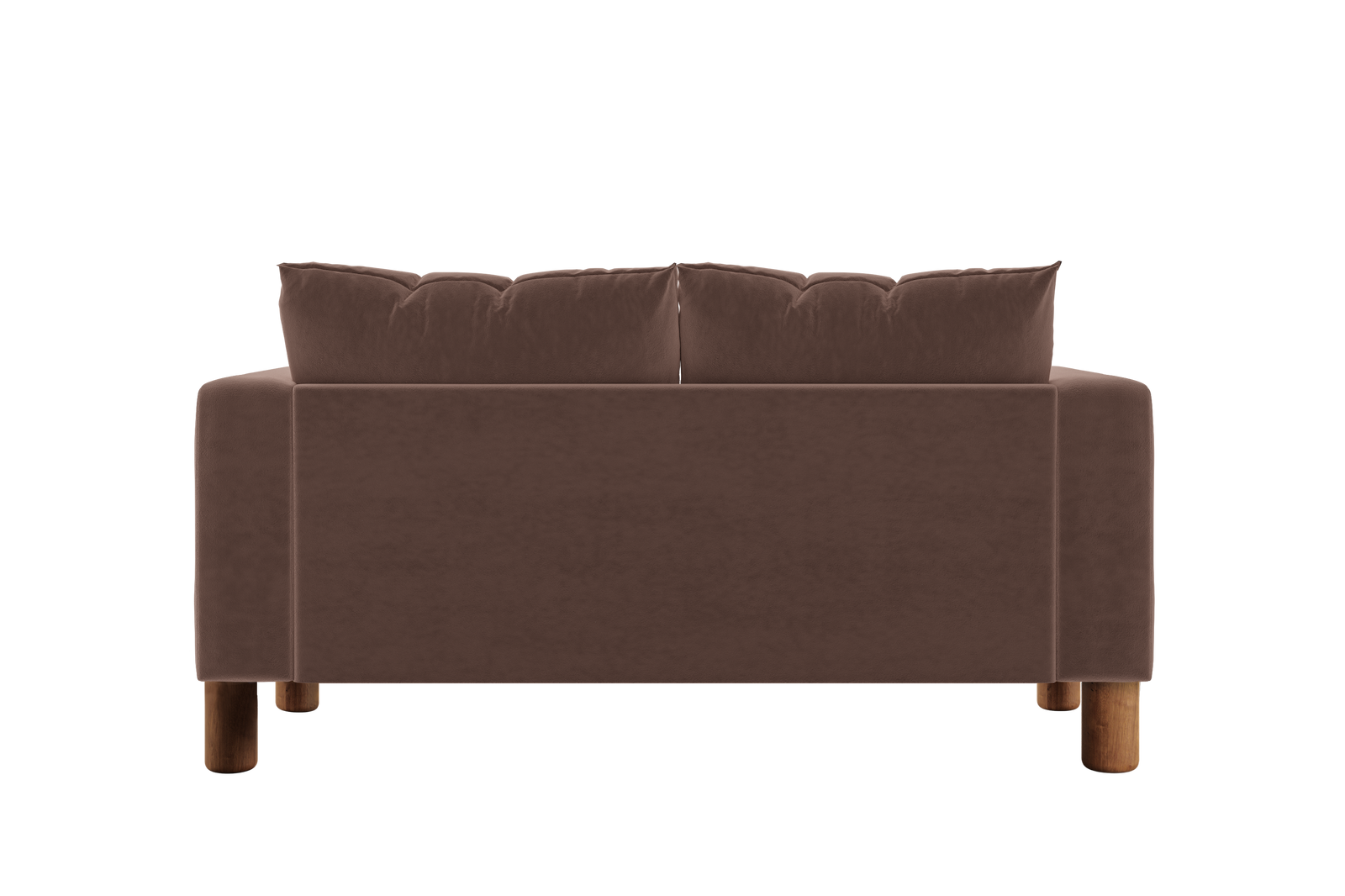 The Essential Loveseat Sectional in Recycled Velvet