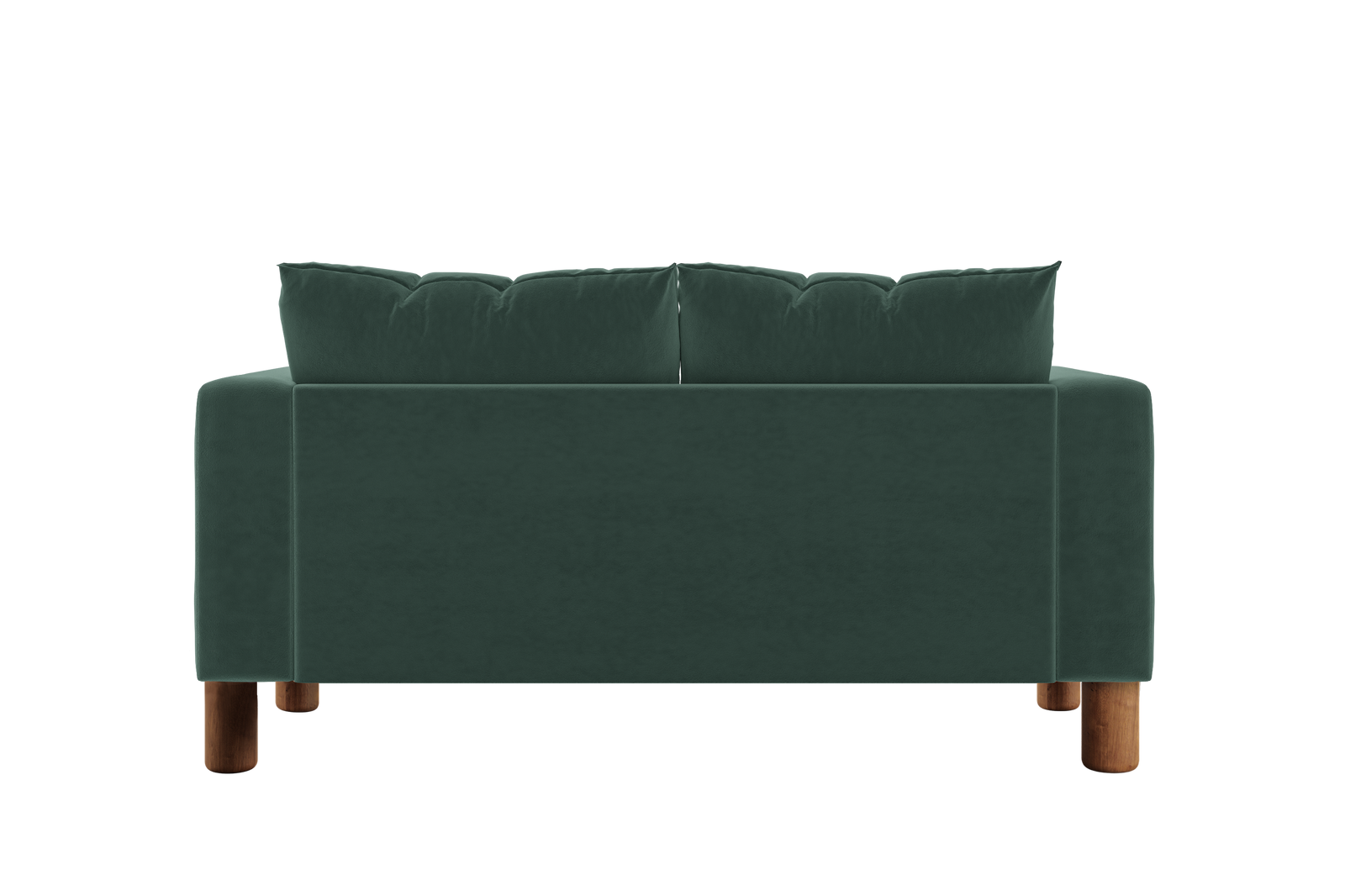 The Essential Loveseat Sectional in Recycled Velvet