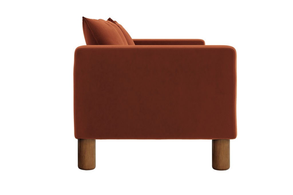 The Essential Loveseat in Recycled Velvet