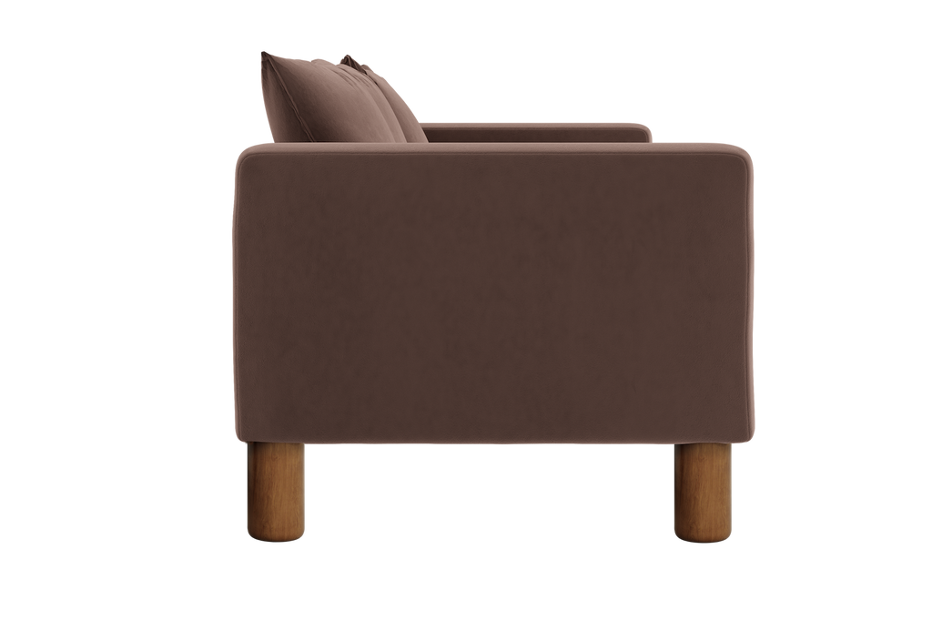 The Essential Loveseat in Recycled Velvet
