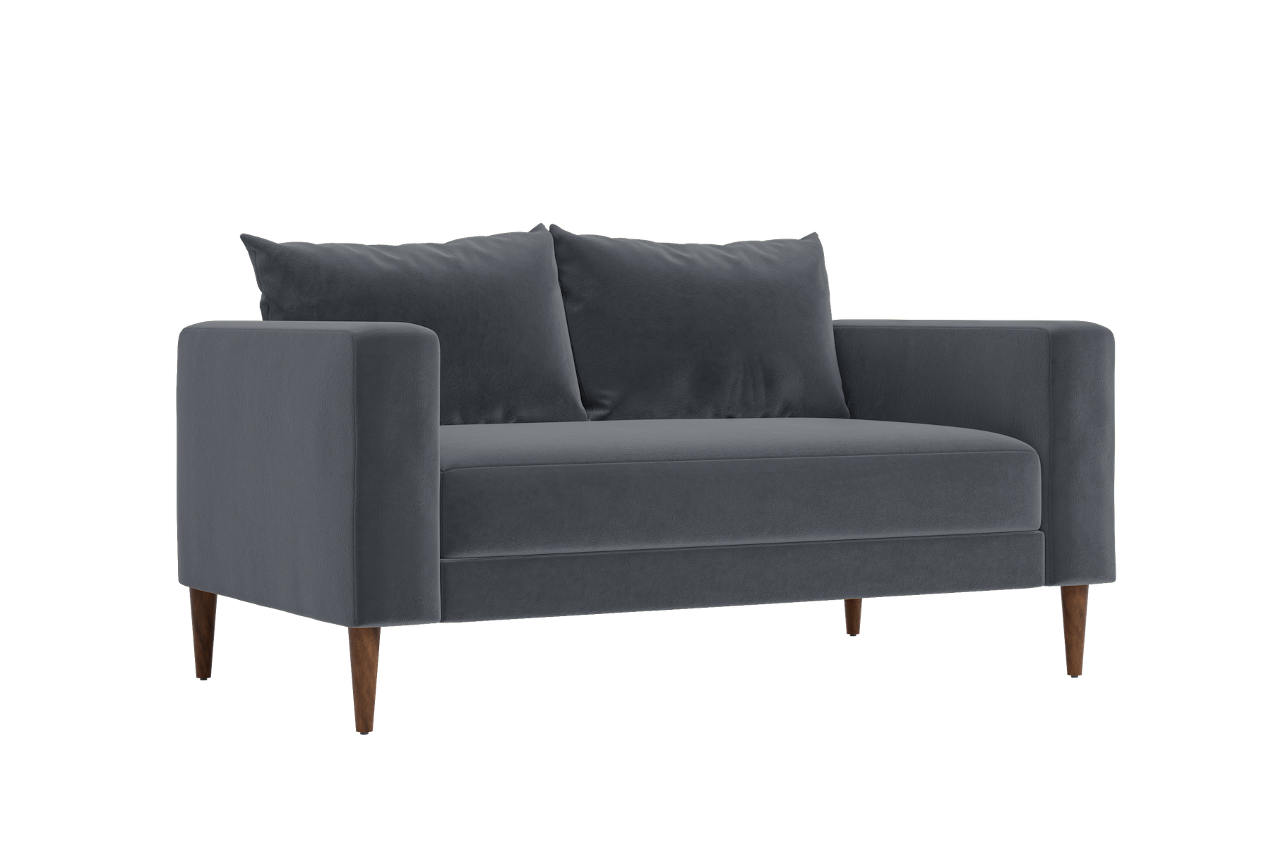 The Essential Loveseat in Recycled Velvet