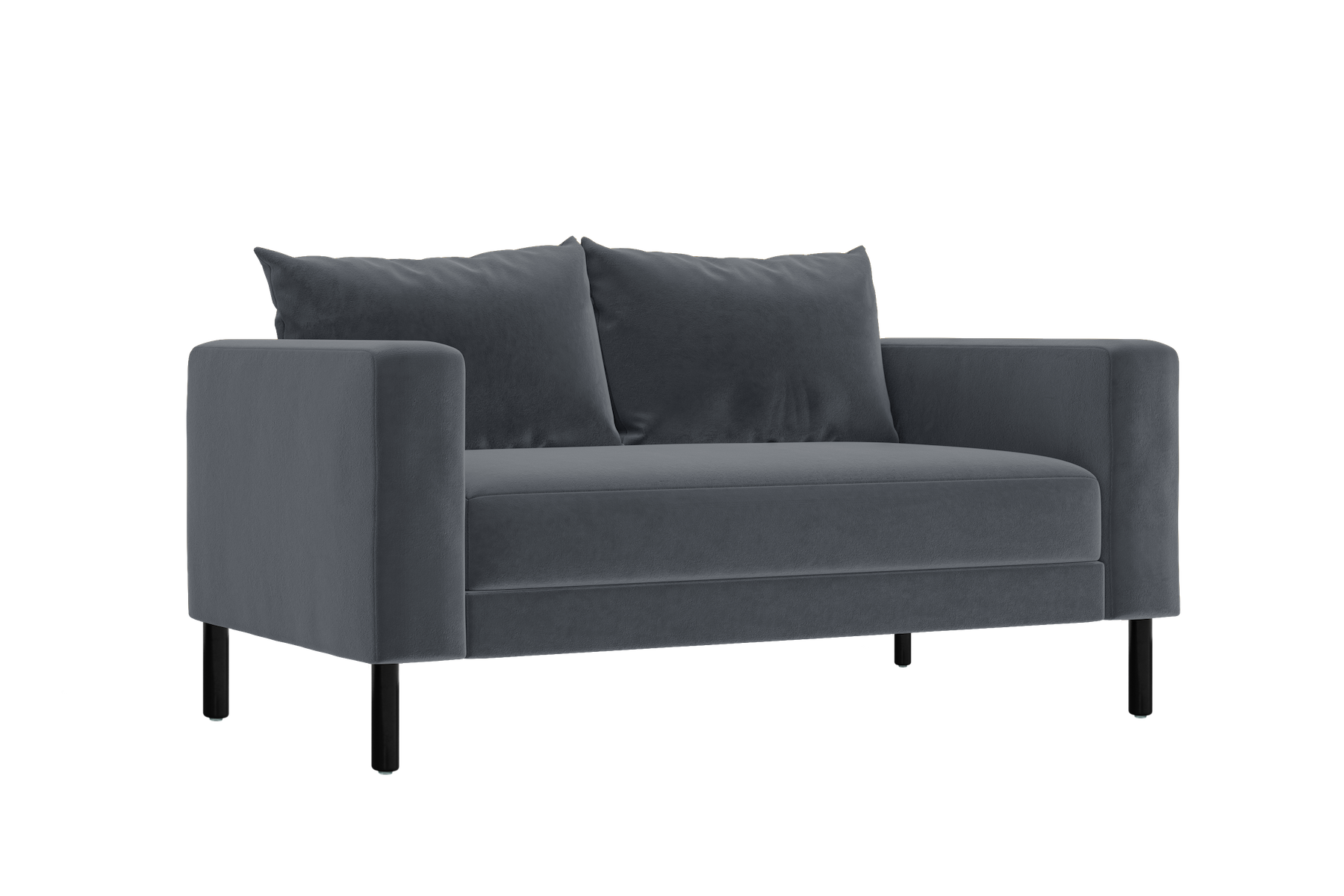 The Essential Loveseat in Recycled Velvet