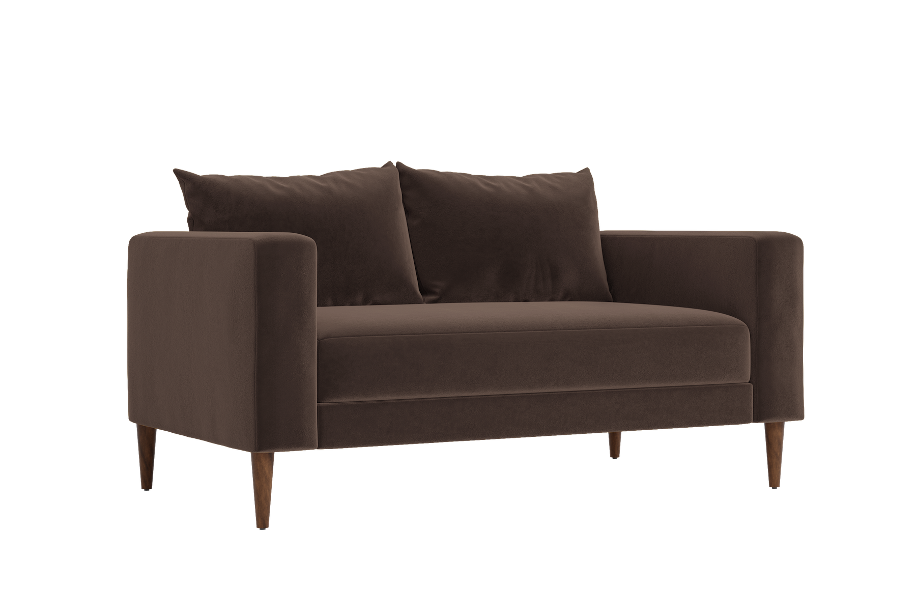 The Essential Loveseat in Recycled Velvet