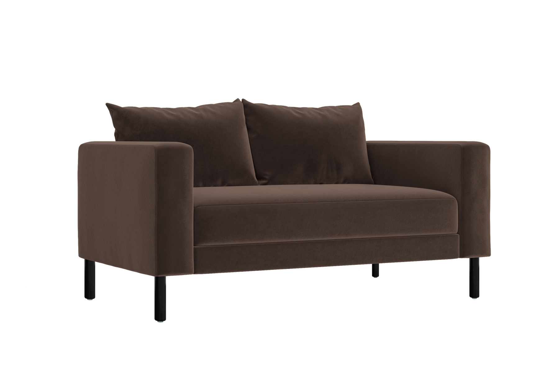 The Essential Loveseat in Recycled Velvet