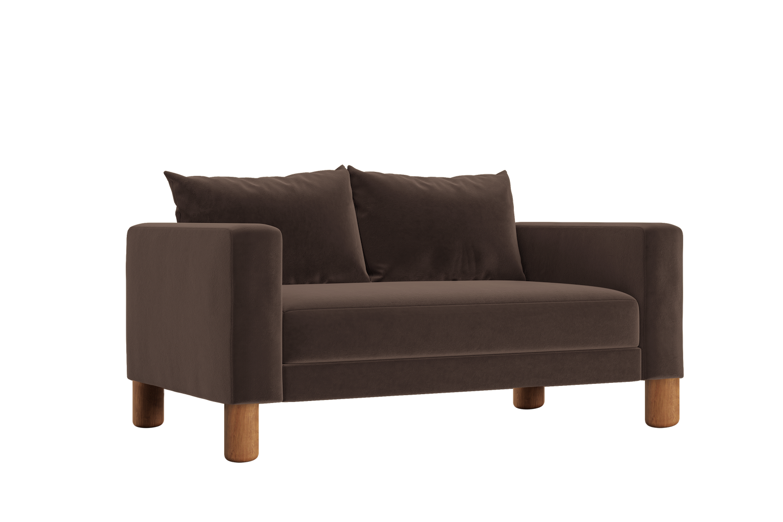 The Essential Loveseat in Recycled Velvet