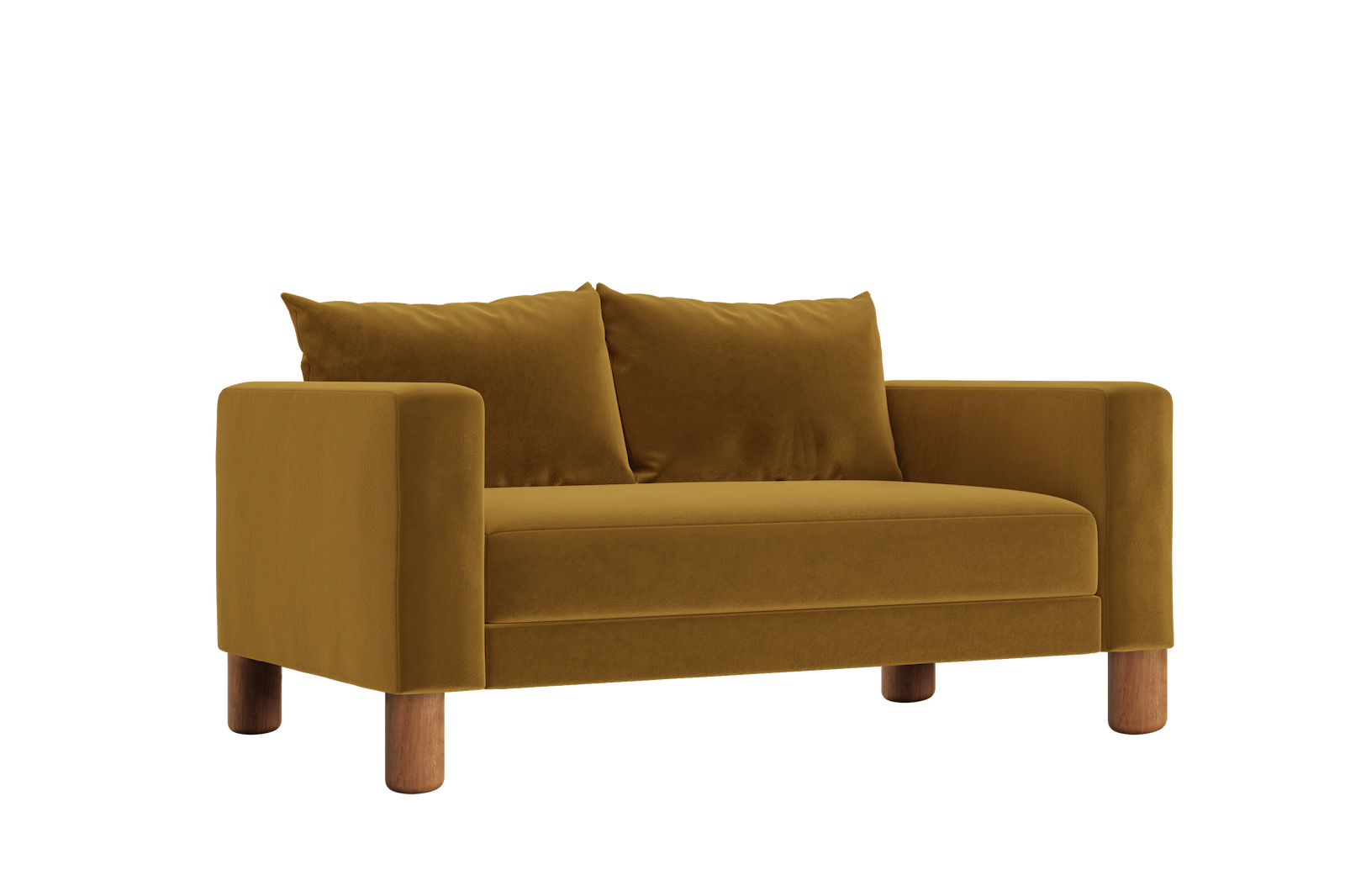The Essential Loveseat in Recycled Velvet