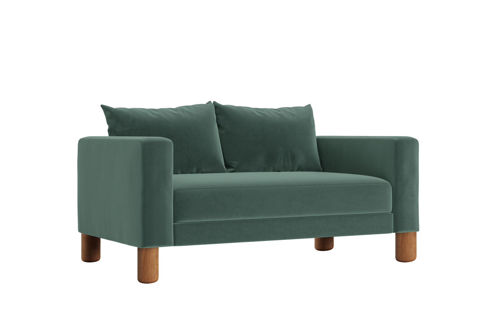 The Essential Loveseat in Recycled Velvet
