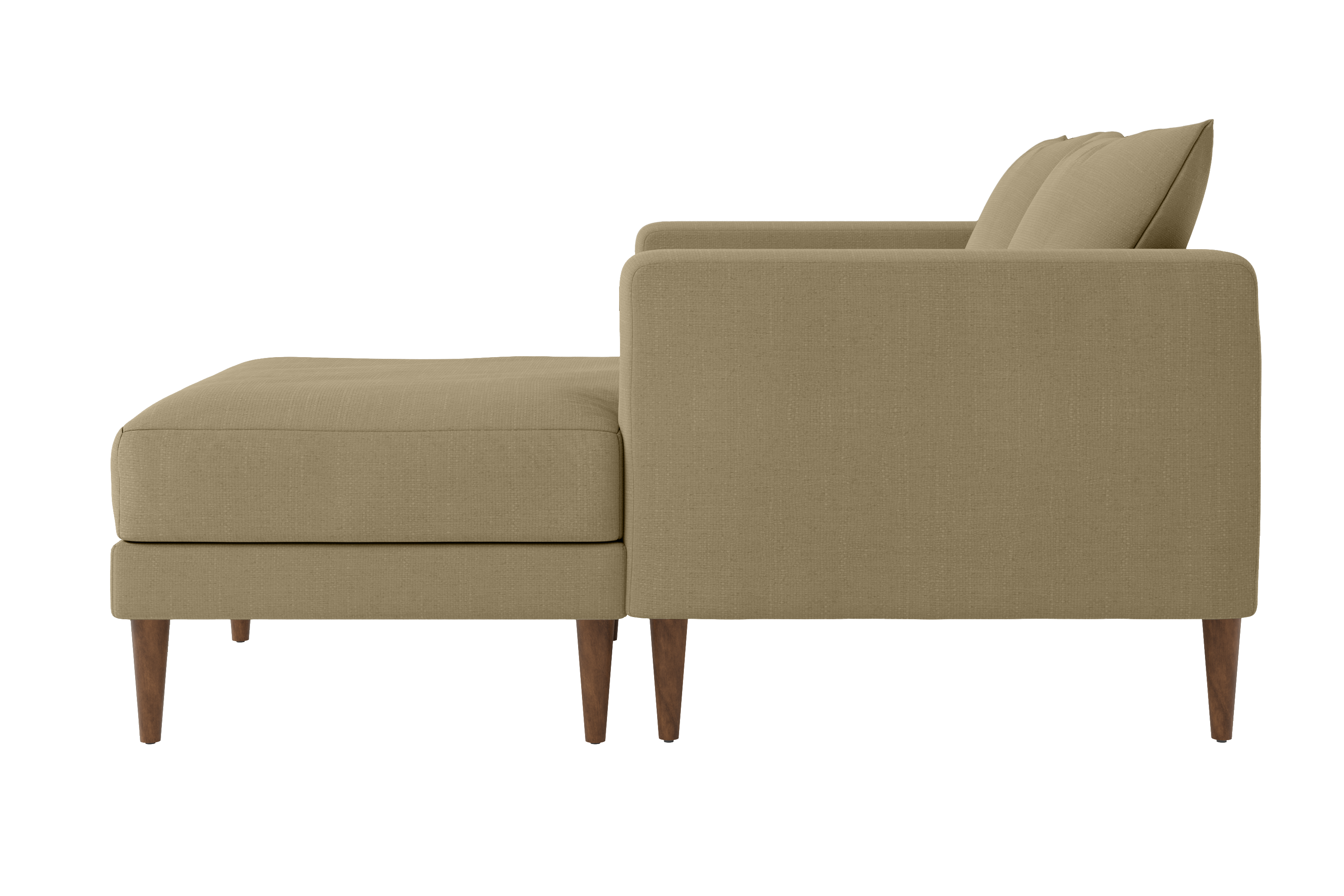 The Essential Loveseat Sectional in Upcycled Poly