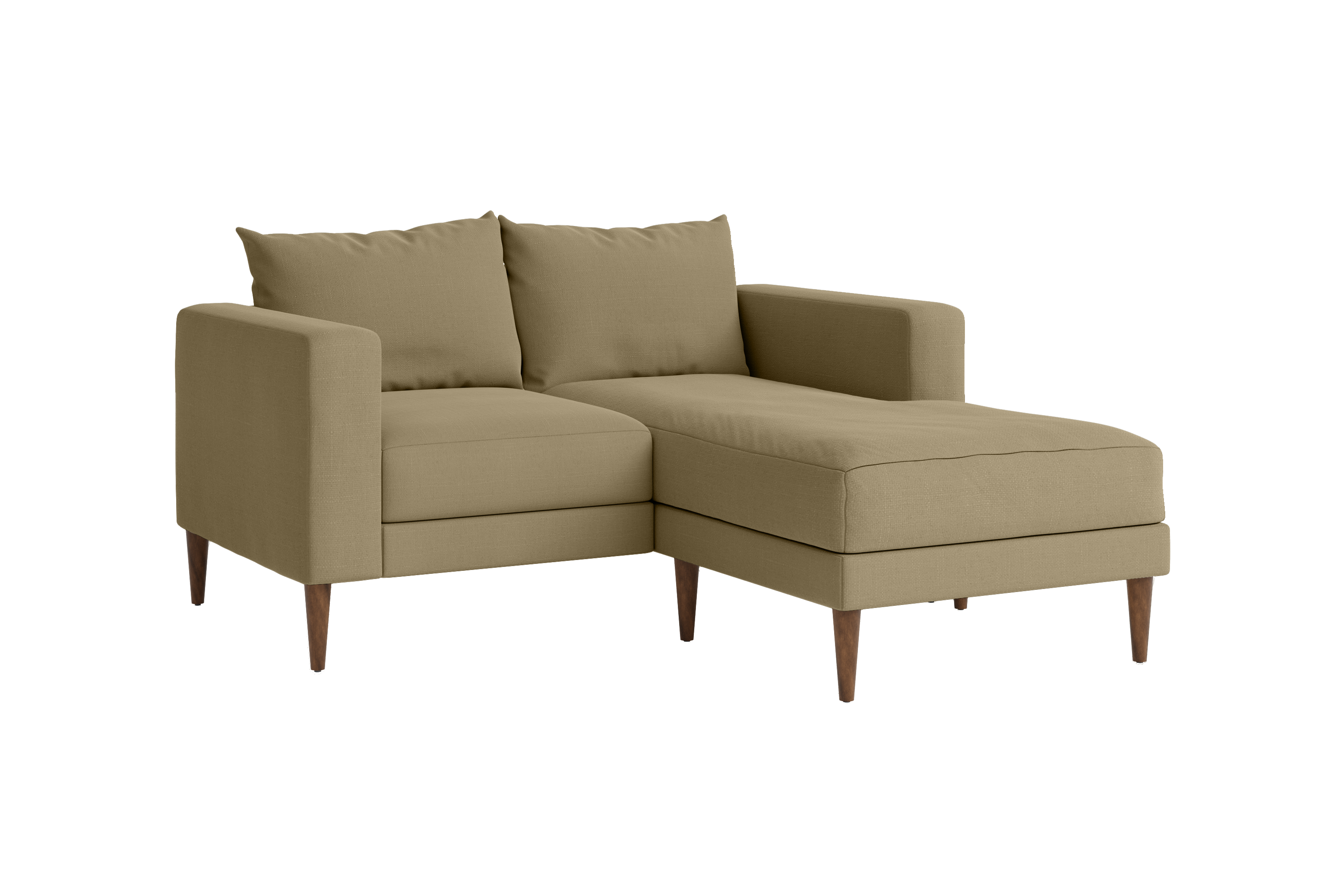 The Essential Loveseat Sectional in Upcycled Poly