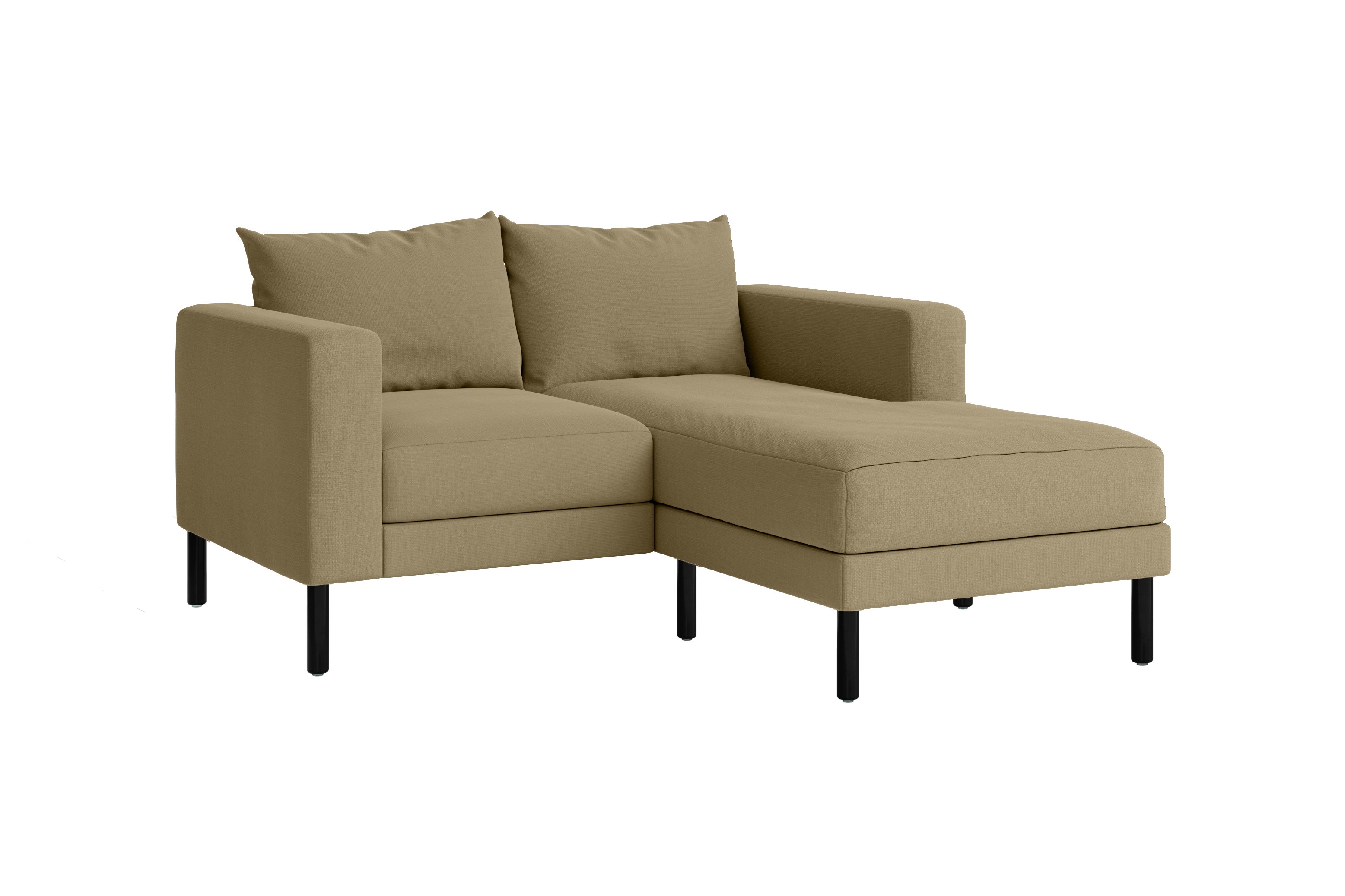 The Essential Loveseat Sectional in Upcycled Poly