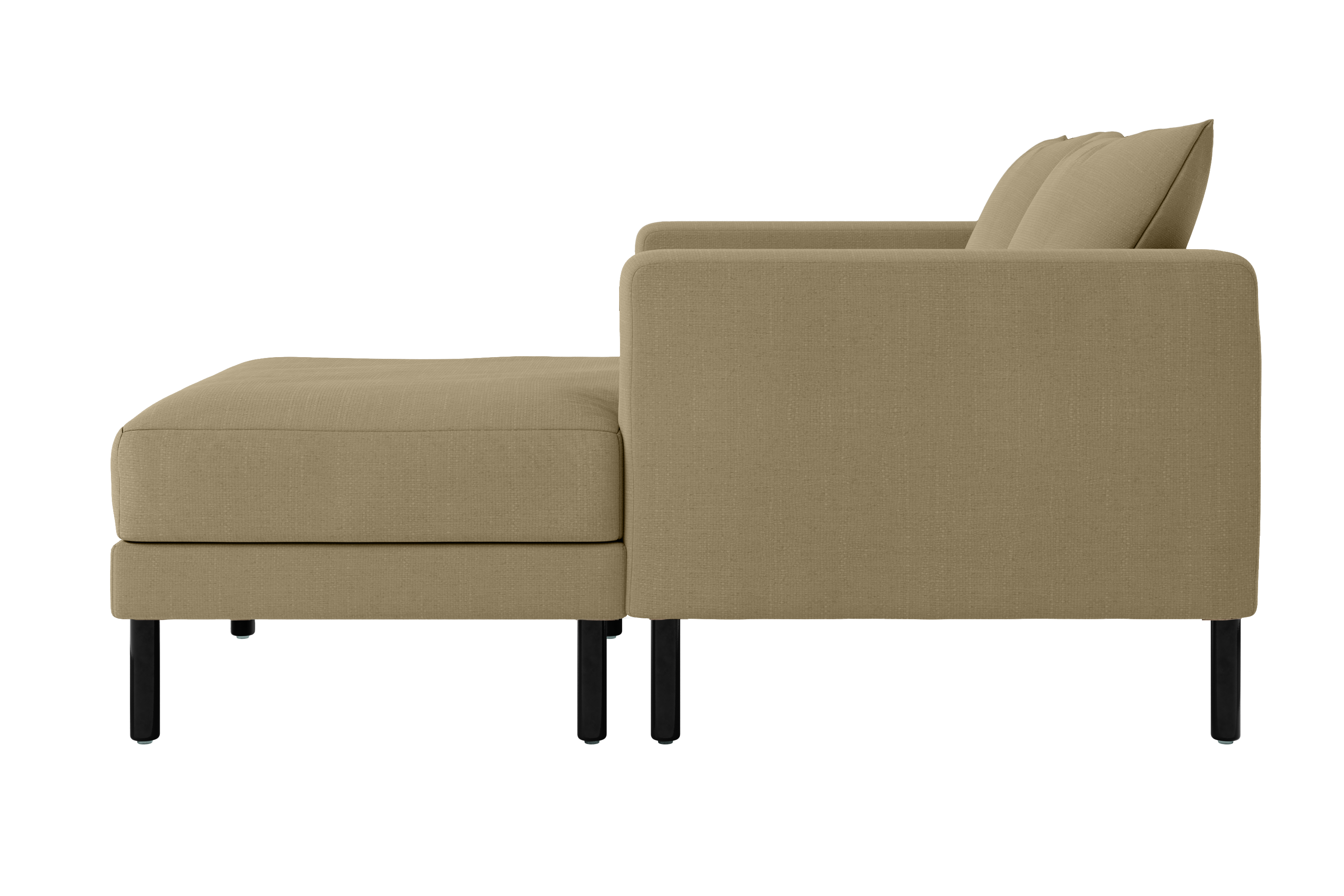 The Essential Loveseat Sectional in Upcycled Poly