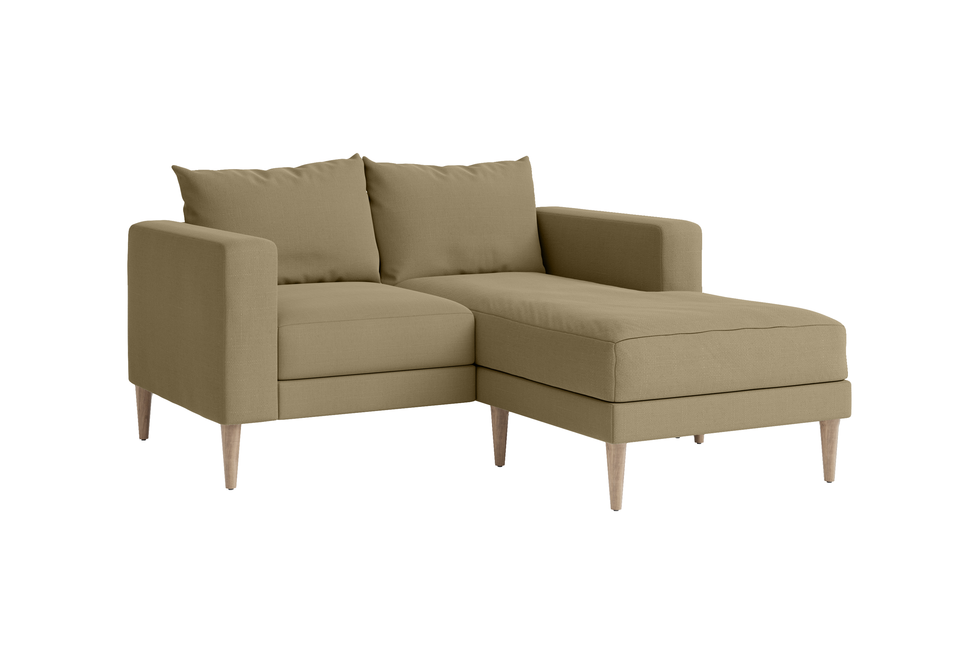 The Essential Loveseat Sectional in Upcycled Poly