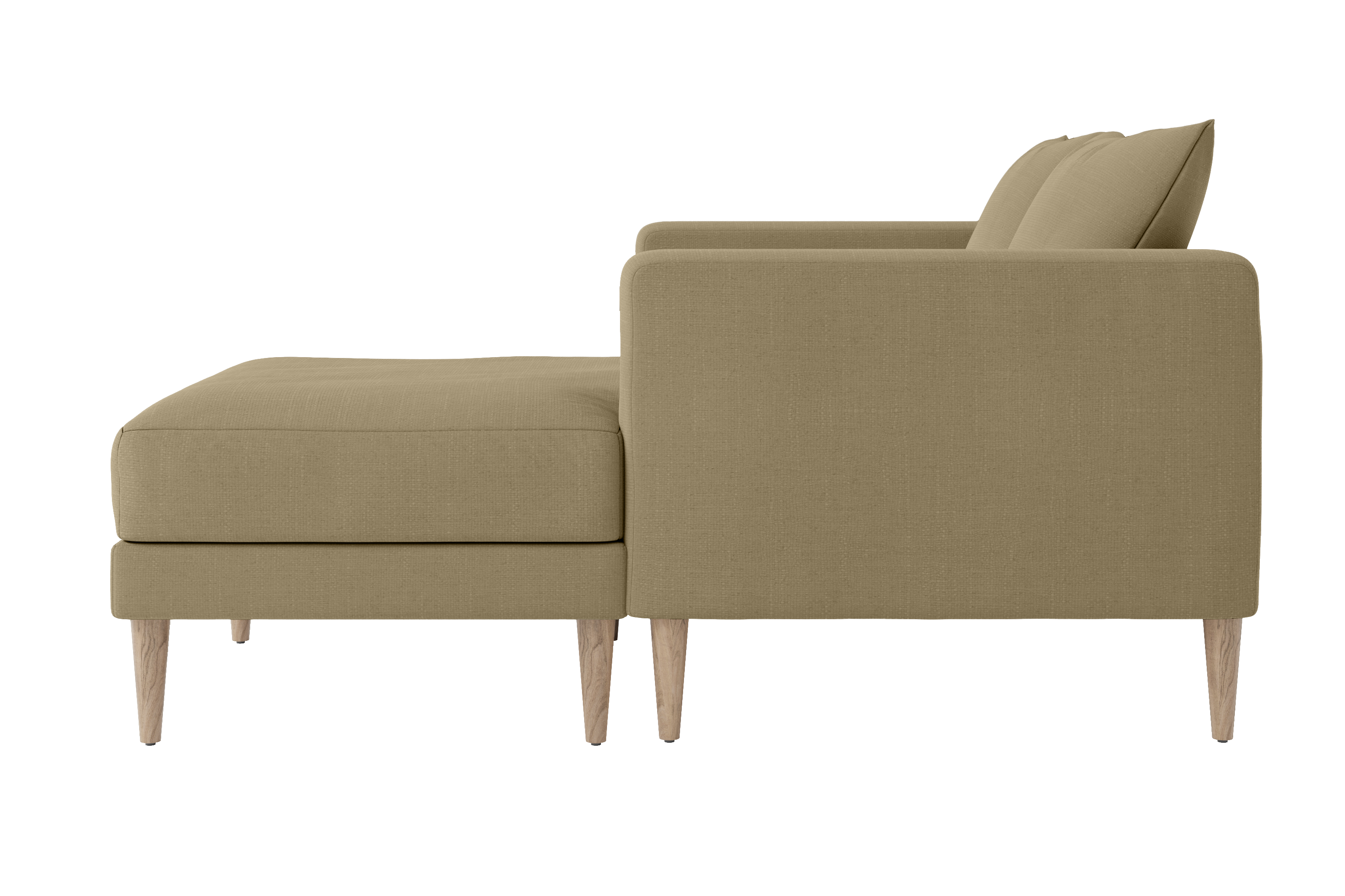 The Essential Loveseat Sectional in Upcycled Poly