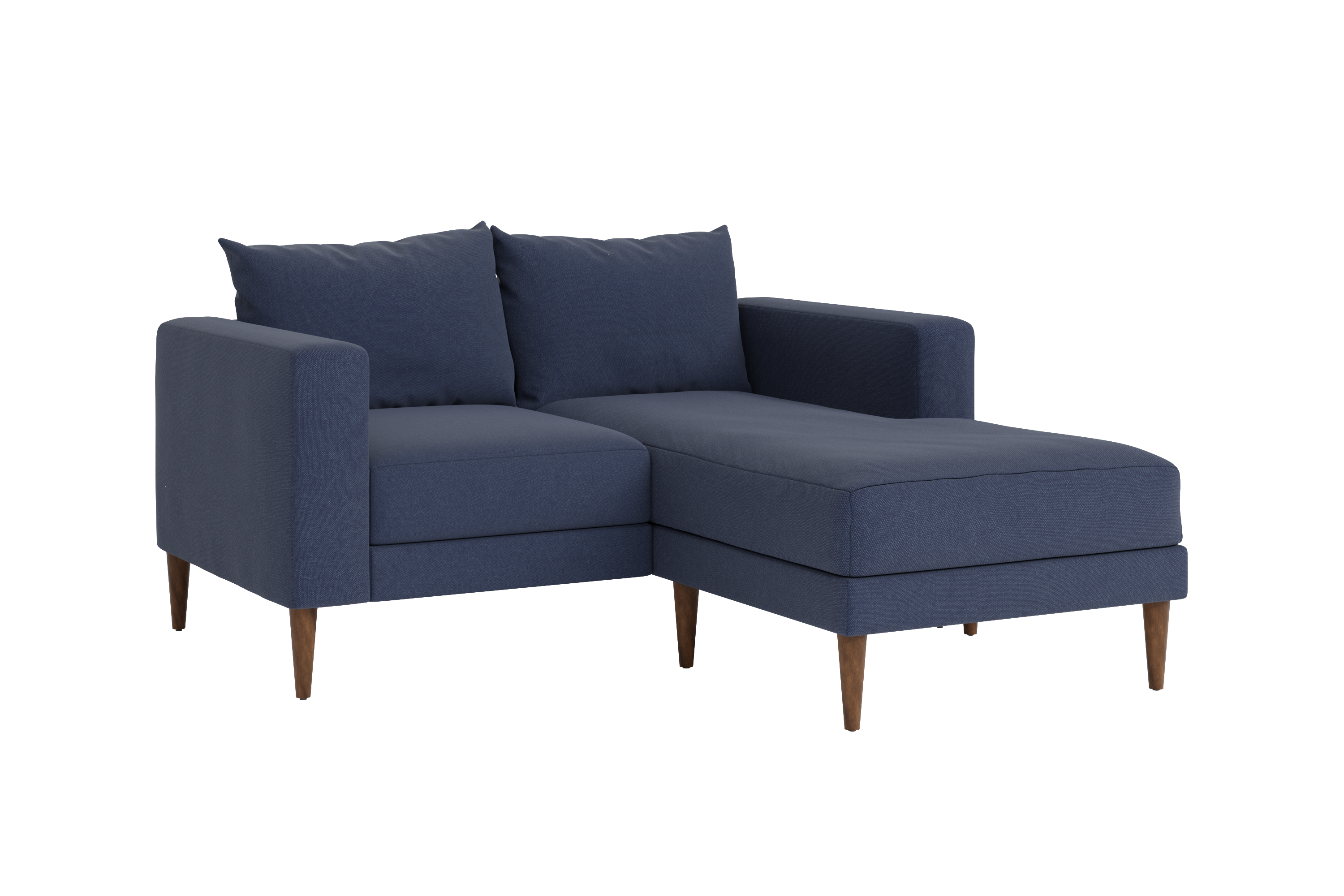 The Essential Loveseat Sectional in Upcycled Poly