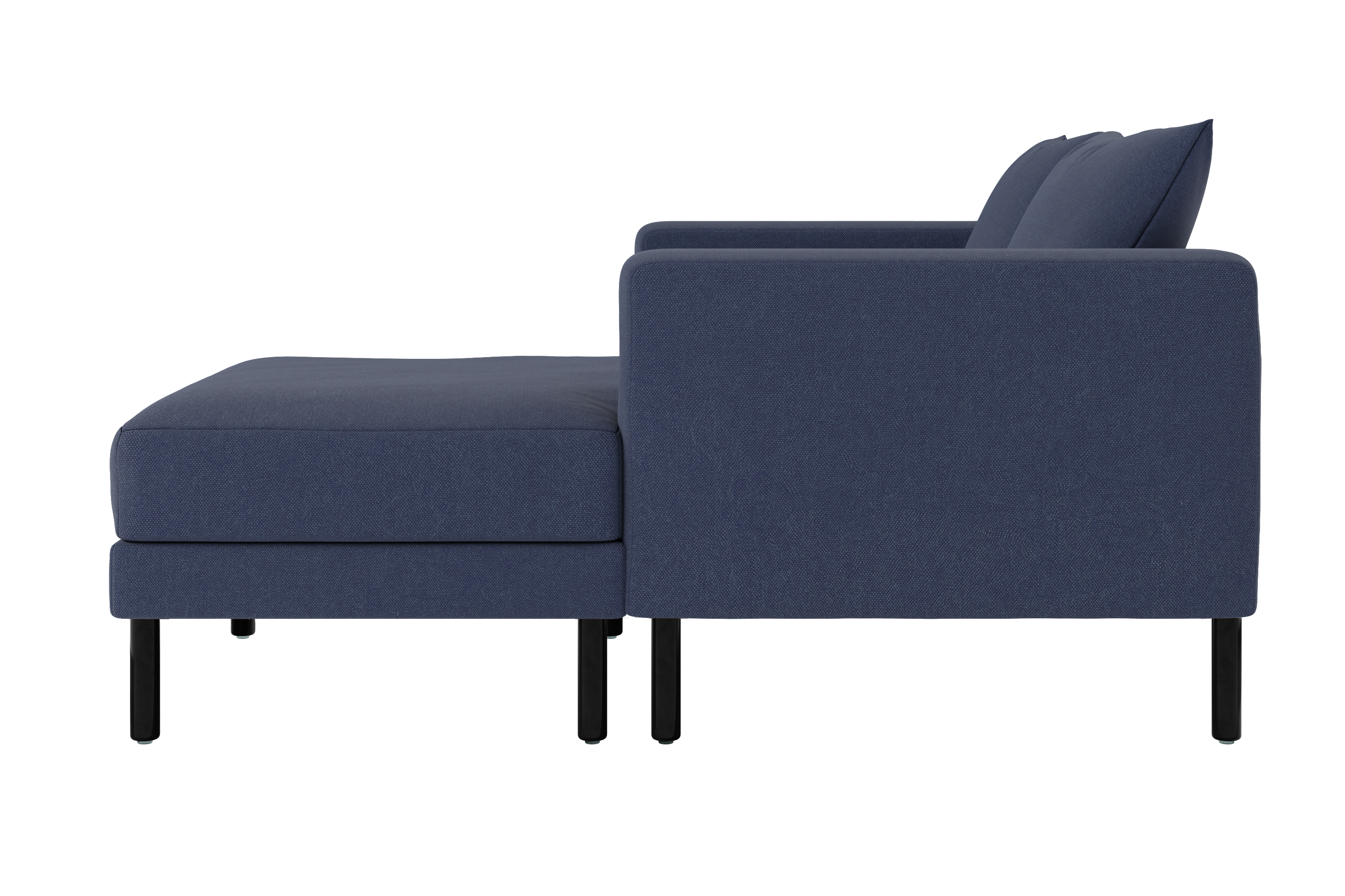 The Essential Loveseat Sectional in Upcycled Poly